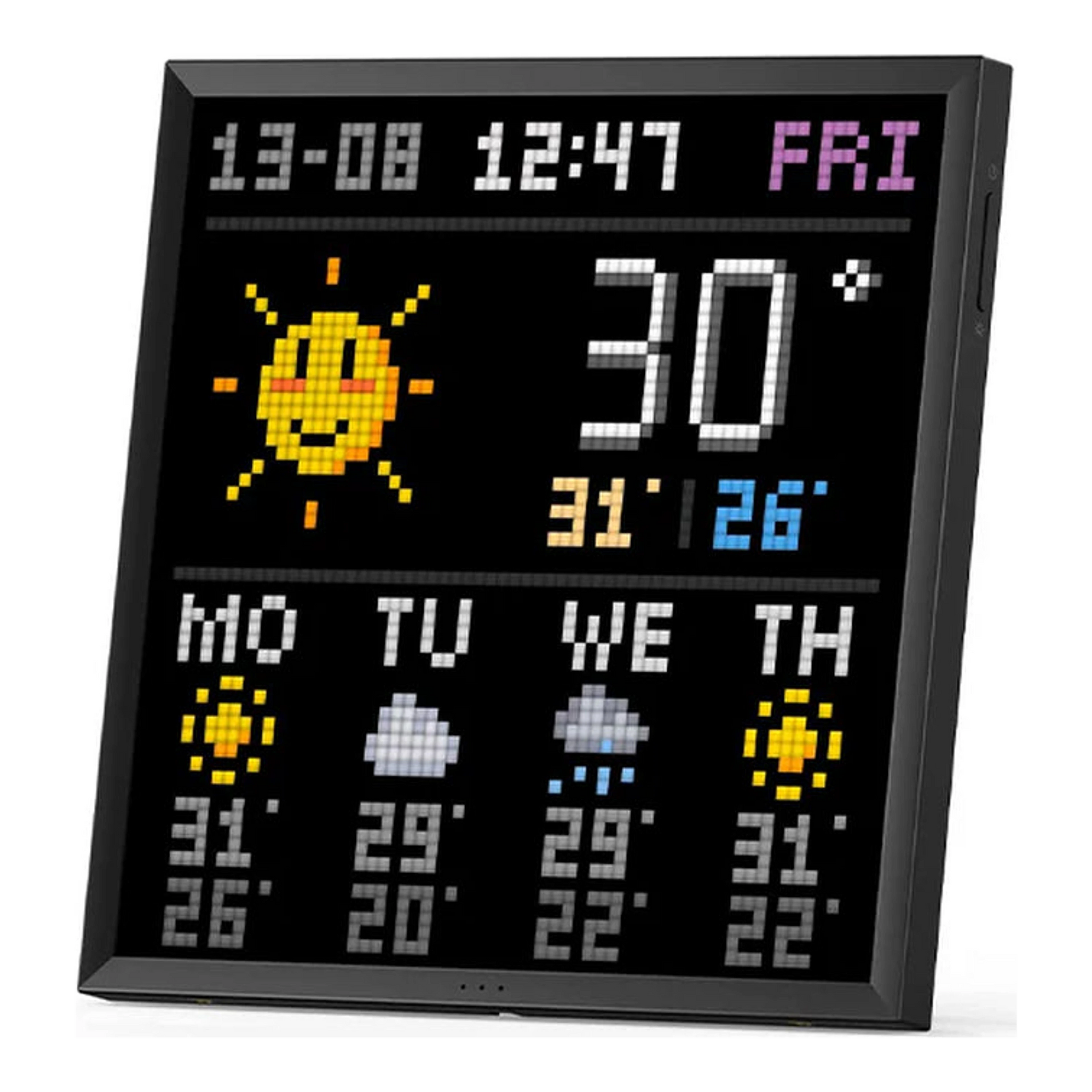 Divoom Pixoo64 pixel art LED kijelző import termékfotó Candyland Tata - 16. kép