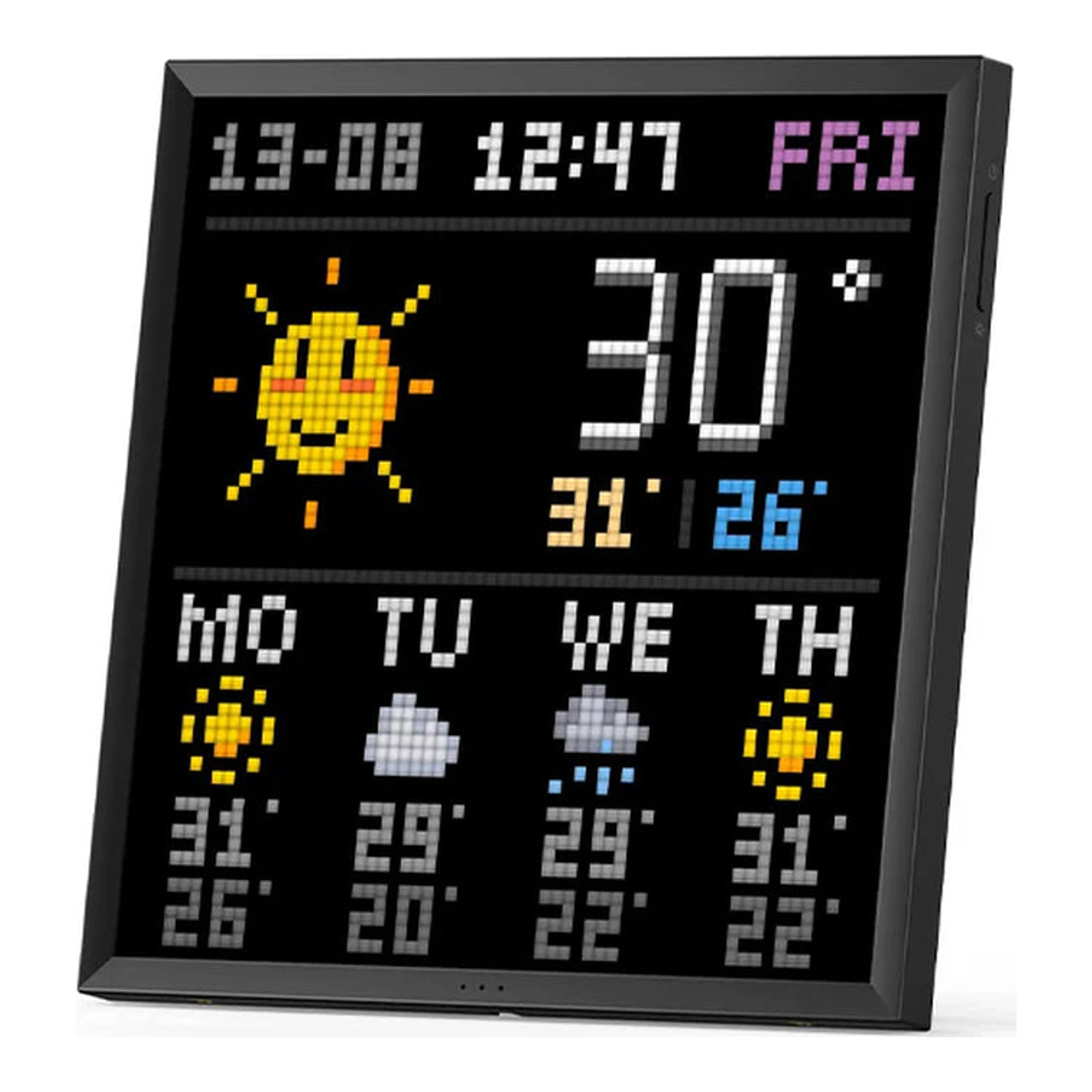 Divoom Pixoo64 pixel art LED kijelző import termékfotó Candyland Tata - 16. kép