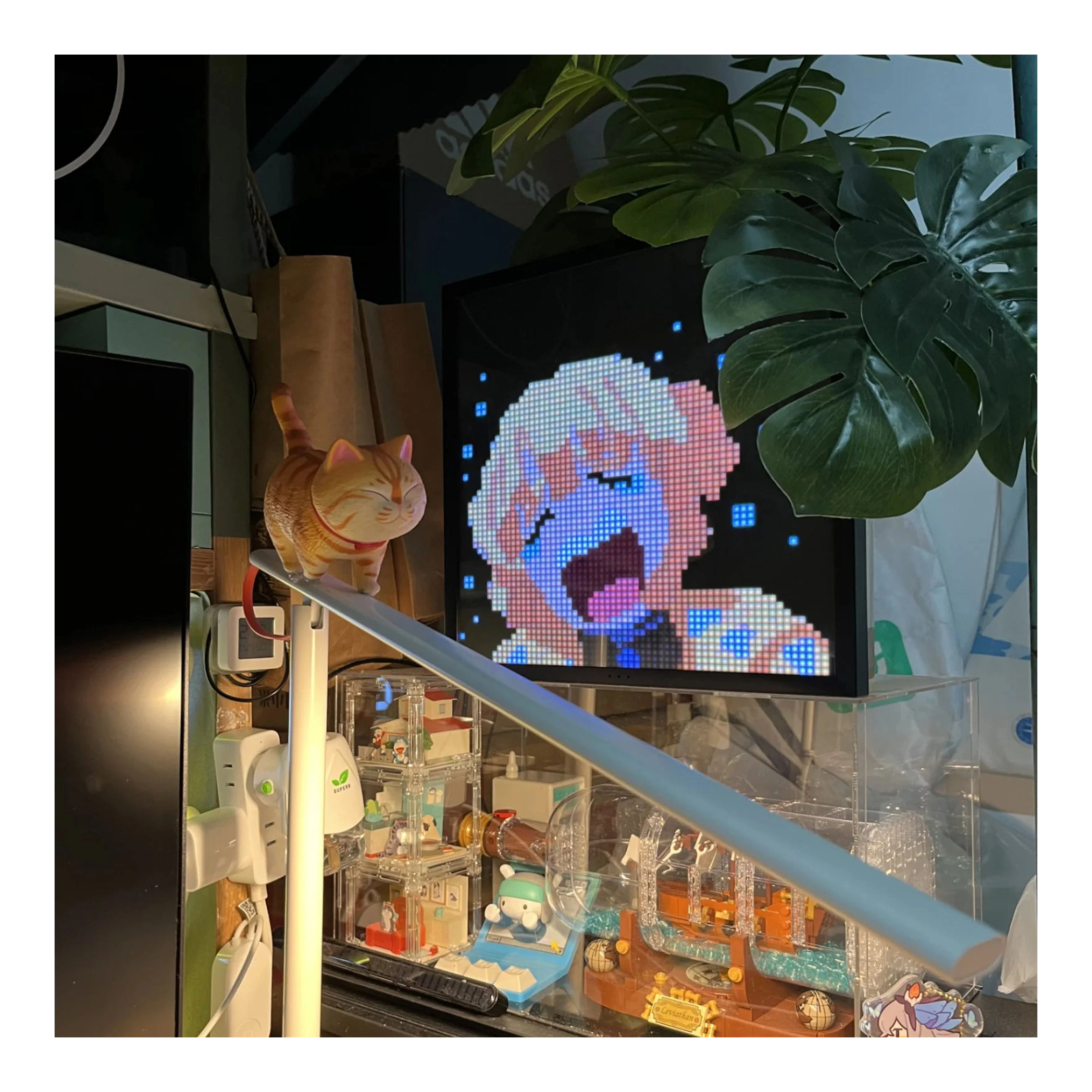 Divoom Pixoo64 pixel art LED kijelző import termékfotó Candyland Tata - 20. kép