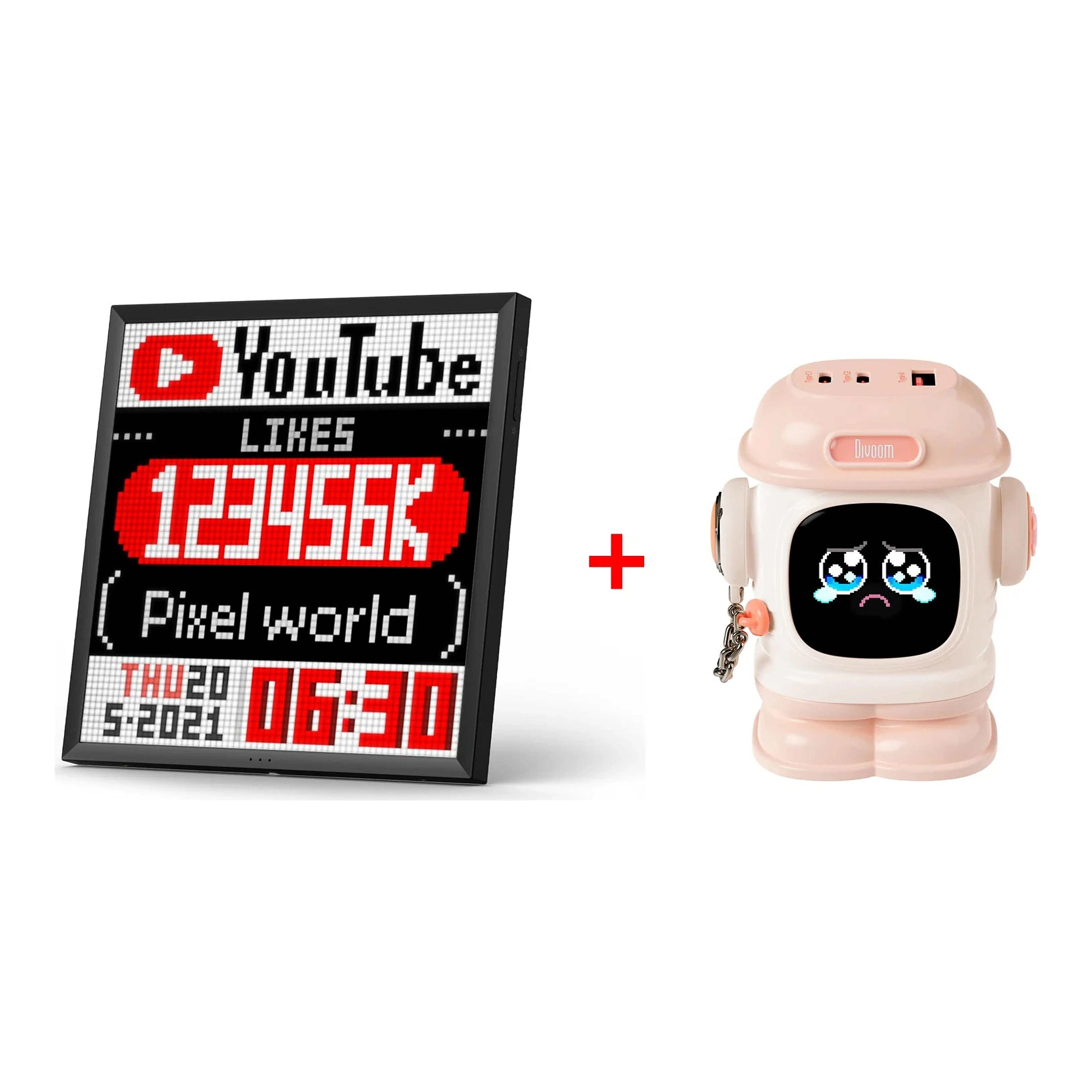 Divoom Pixoo64 pixel art LED kijelző import termékfotó Candyland Tata - 25. kép