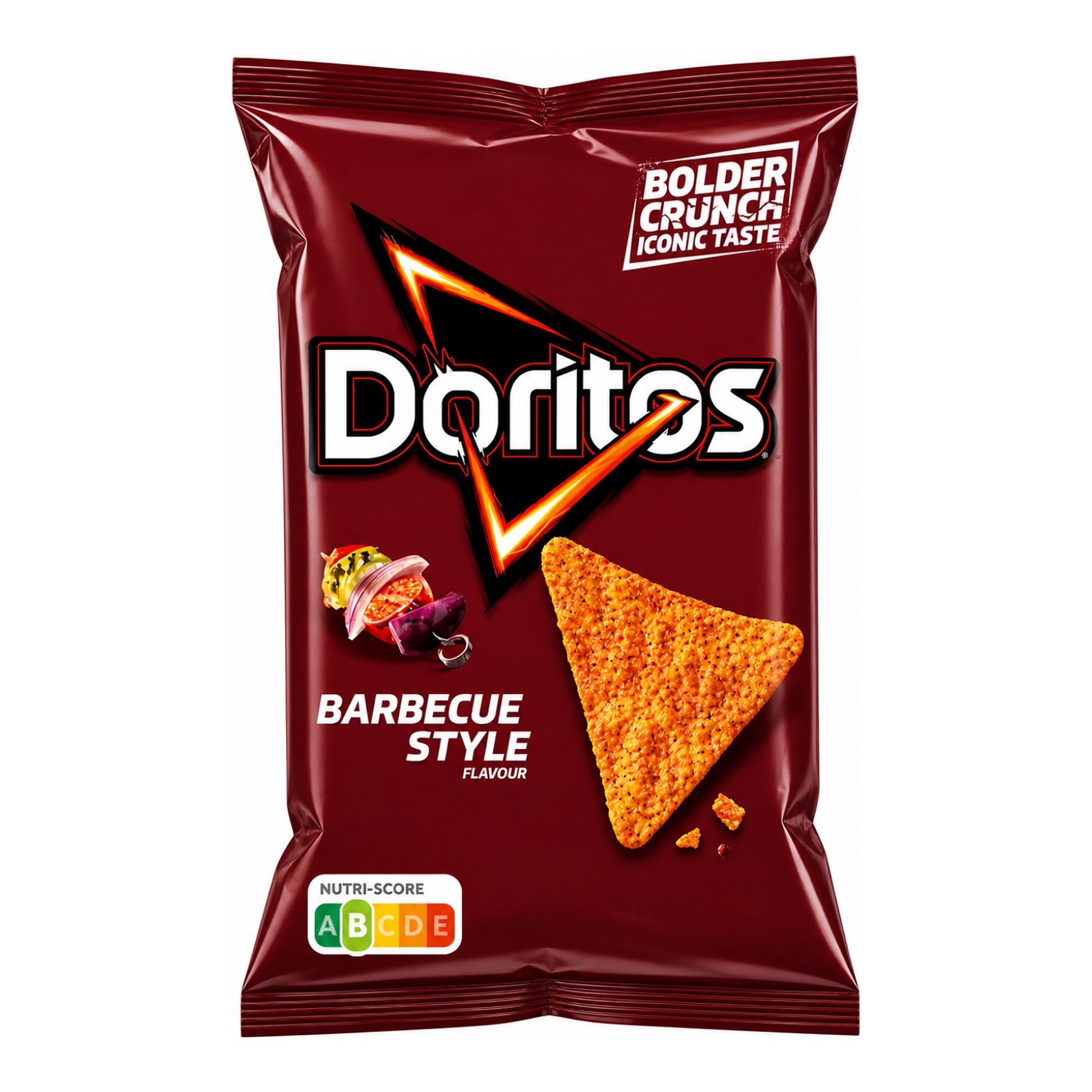 Doritos Barbecue Style - Füstös BBQ tortilla chips import termékfotó Candyland Tata