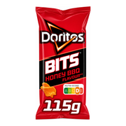 Doritos Bits Honey BBQ 115 g - Édes-füstös BBQ ízű mini chips import termékfotó Candyland Tata