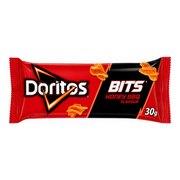 Doritos Bits Honey BBQ 30 g - Édes-füstös BBQ ízű mini snack import termékfotó Candyland Tata