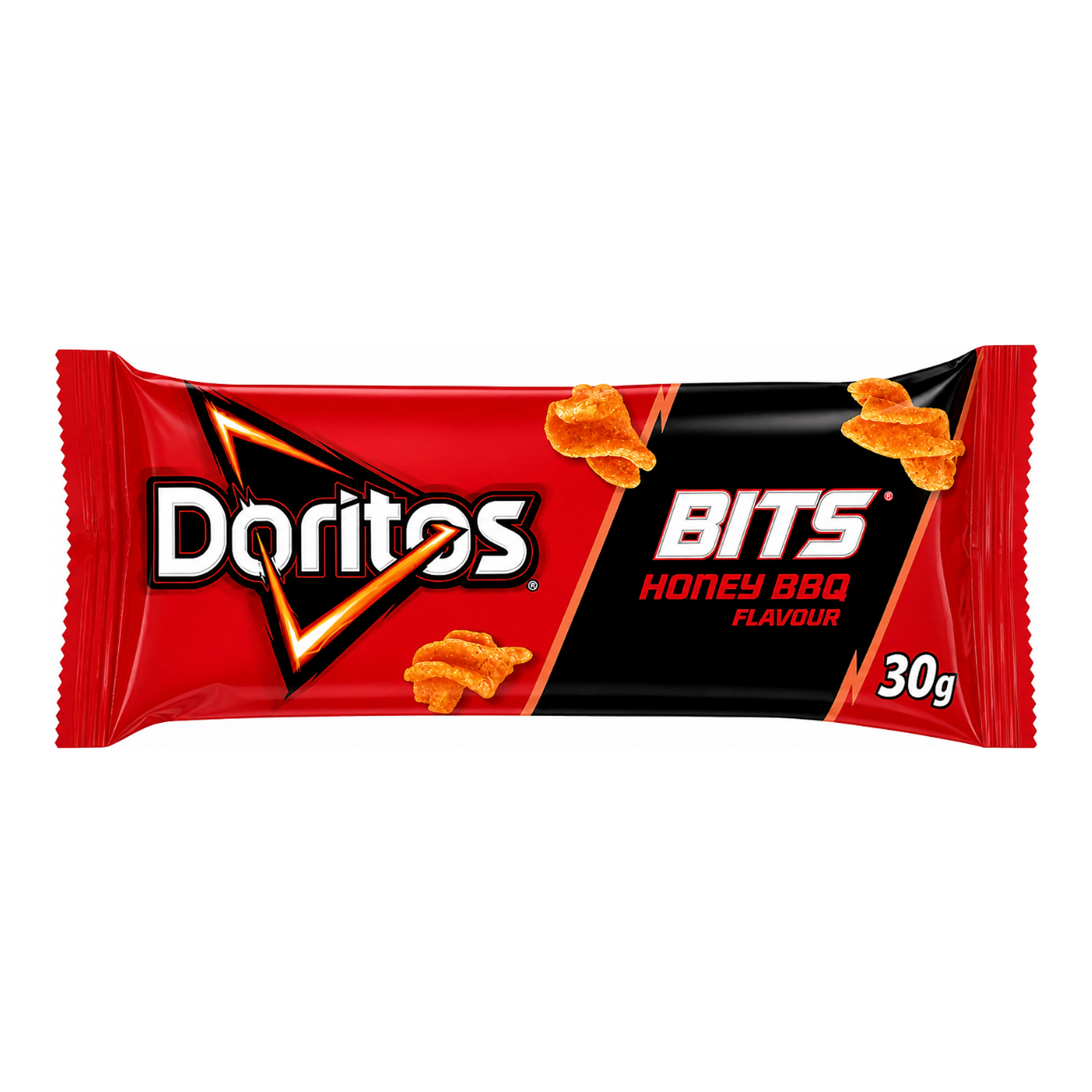 Doritos Bits Honey BBQ 30 g - Édes-füstös BBQ ízű mini snack import termékfotó Candyland Tata
