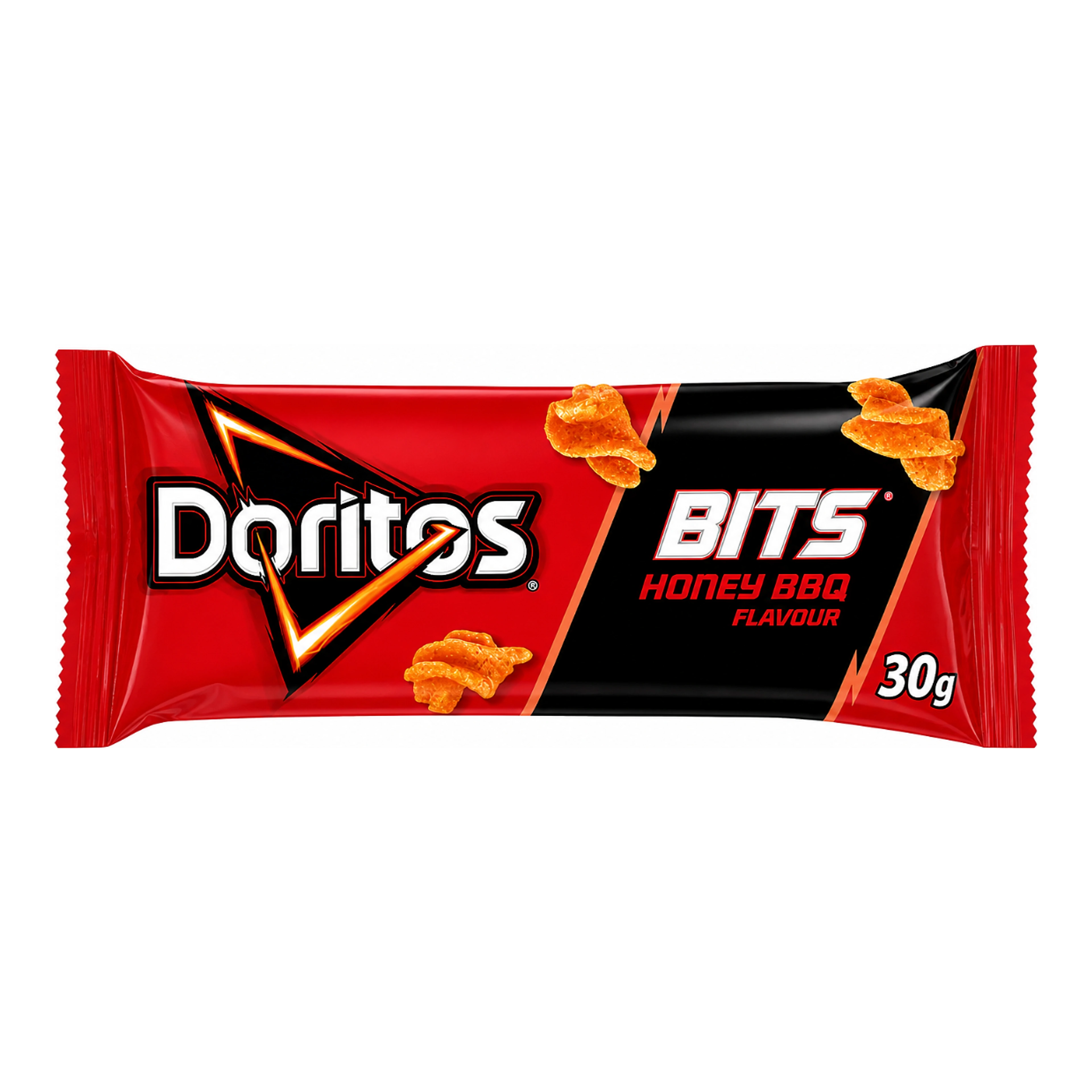 Doritos Bits Honey BBQ 30 g - Édes-füstös BBQ ízű mini snack import termékfotó Candyland Tata