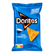 Doritos Cool American - ropogós tortilla chips tejfölös ízzel import termékfotó Candyland Tata