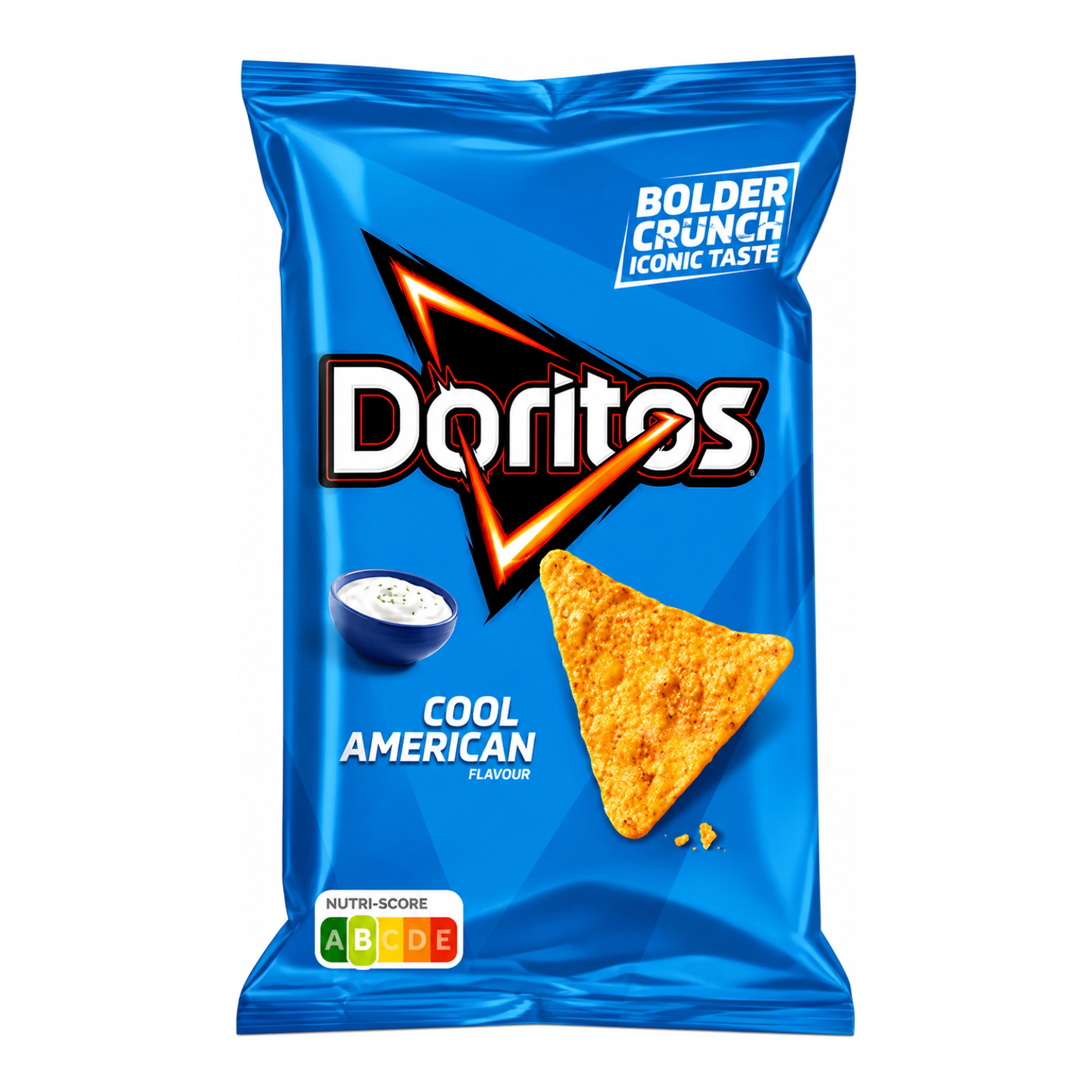 Doritos Cool American - ropogós tortilla chips tejfölös ízzel import termékfotó Candyland Tata
