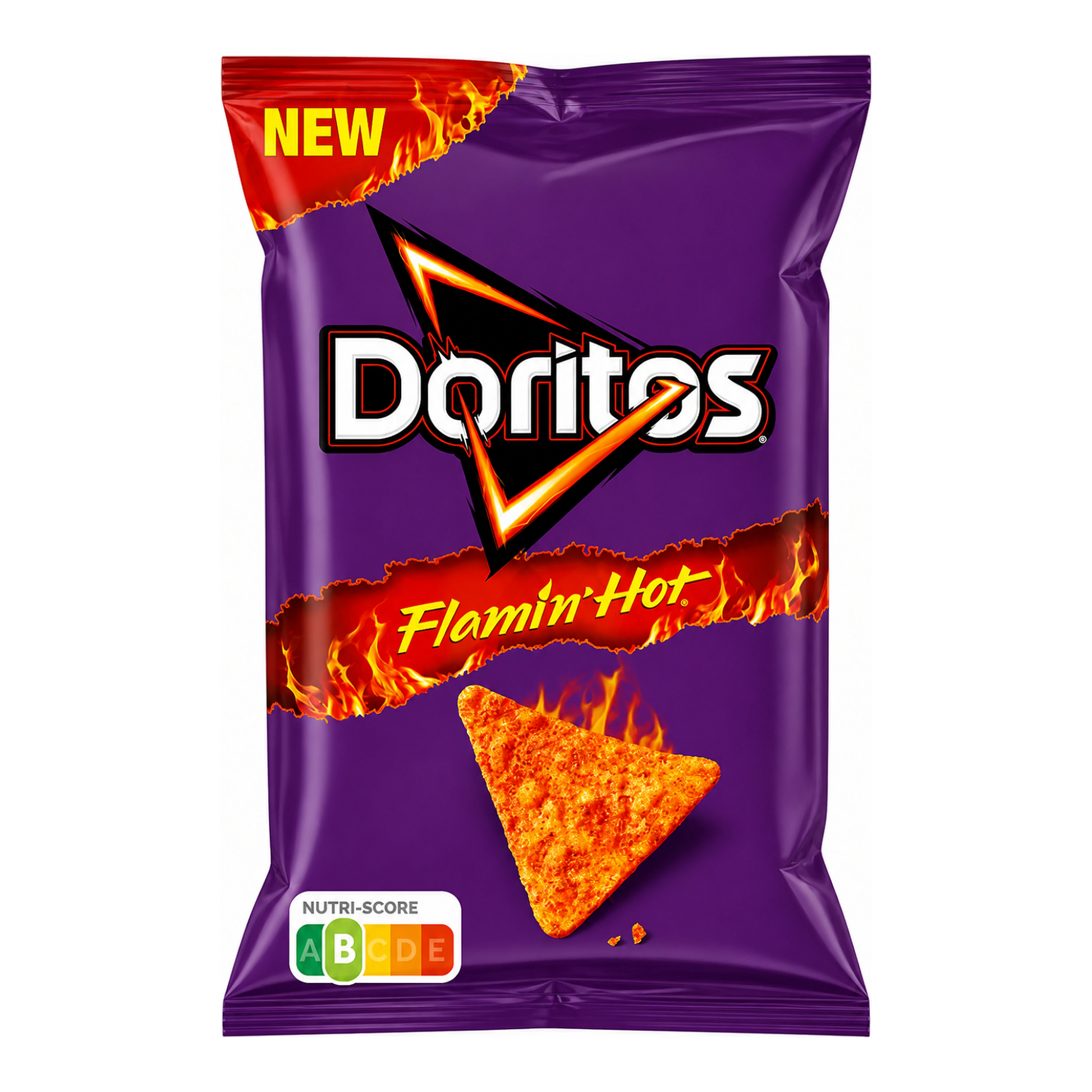 Doritos Flamin’ Hot 160 g - Extra csípős tortilla chips (tüzes ízélmény) import termékfotó Candyland Tata