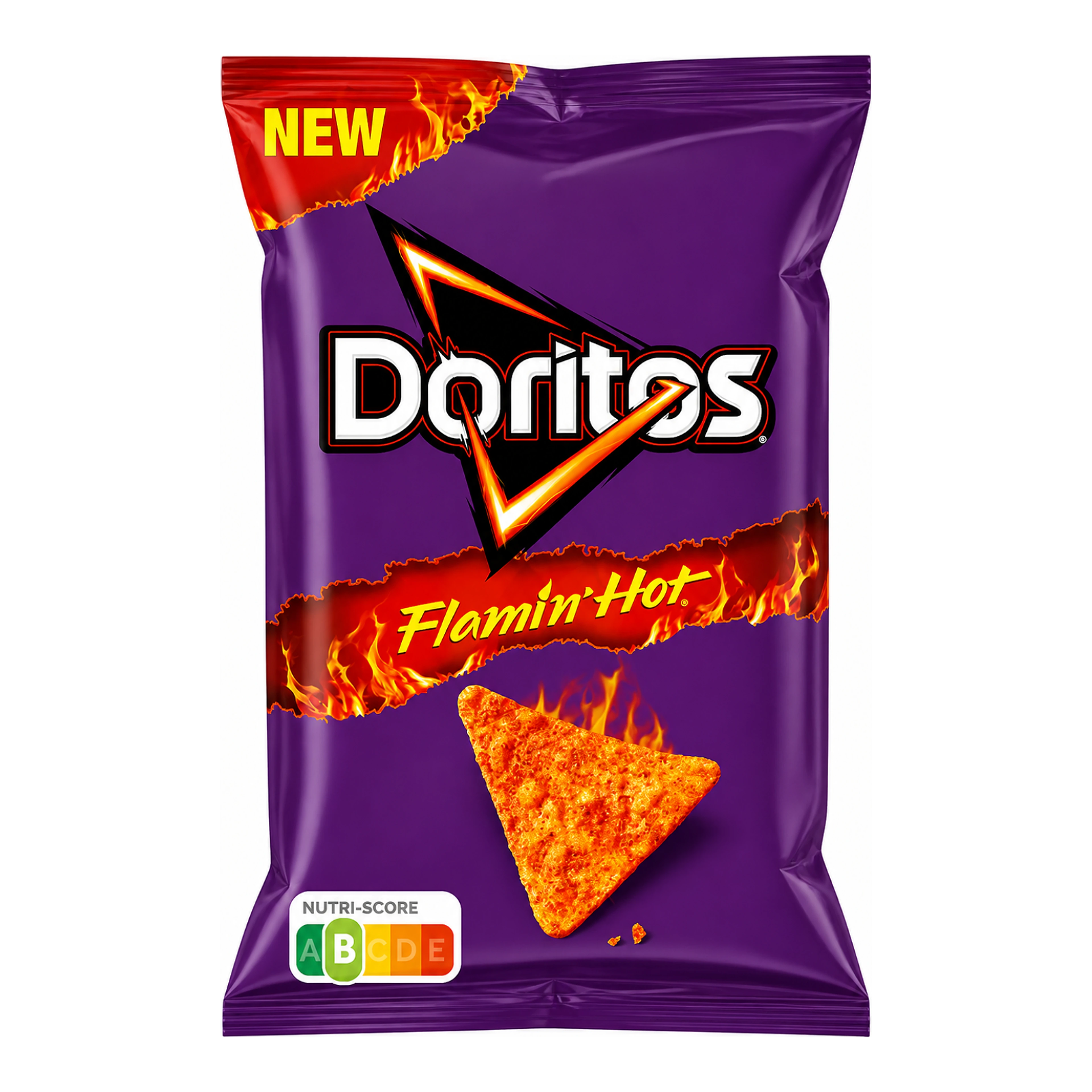 Doritos Flamin’ Hot 160 g - Extra csípős tortilla chips (tüzes ízélmény) import termékfotó Candyland Tata