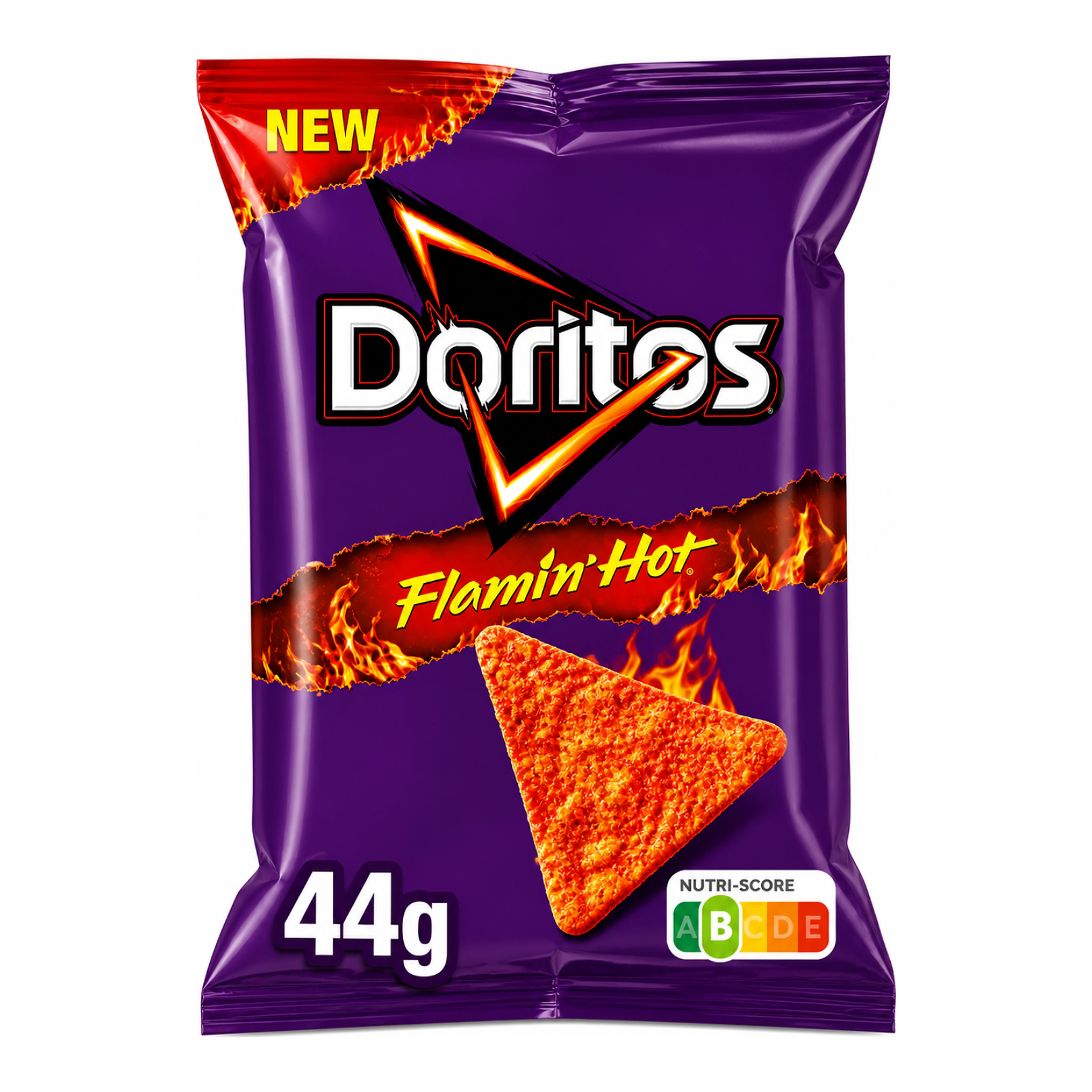 Doritos Flamin’ Hot 44 g - Extra csípős tortilla chips import termékfotó Candyland Tata
