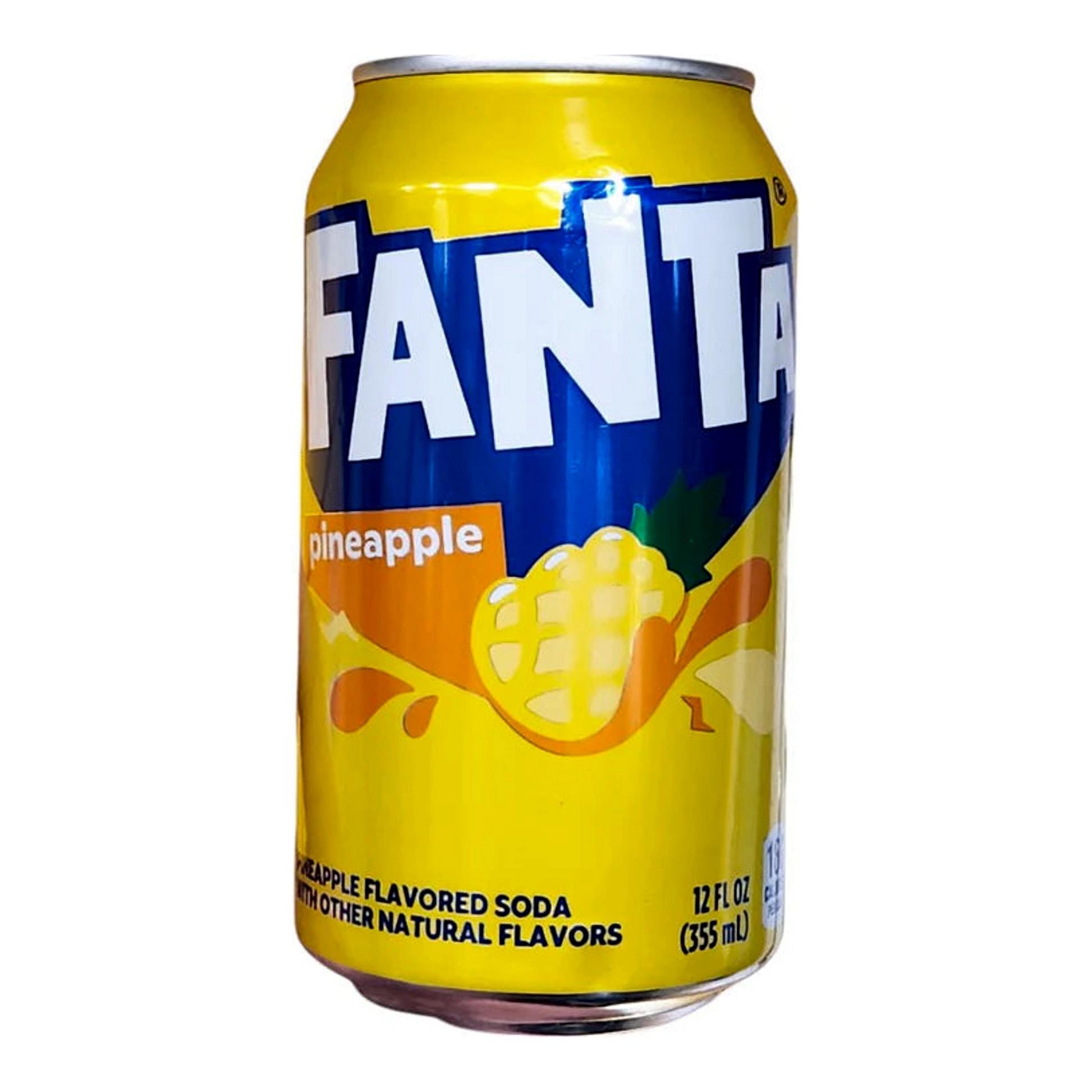 Fanta 355 ml Pineapple Can import termékfotó Candyland Tata