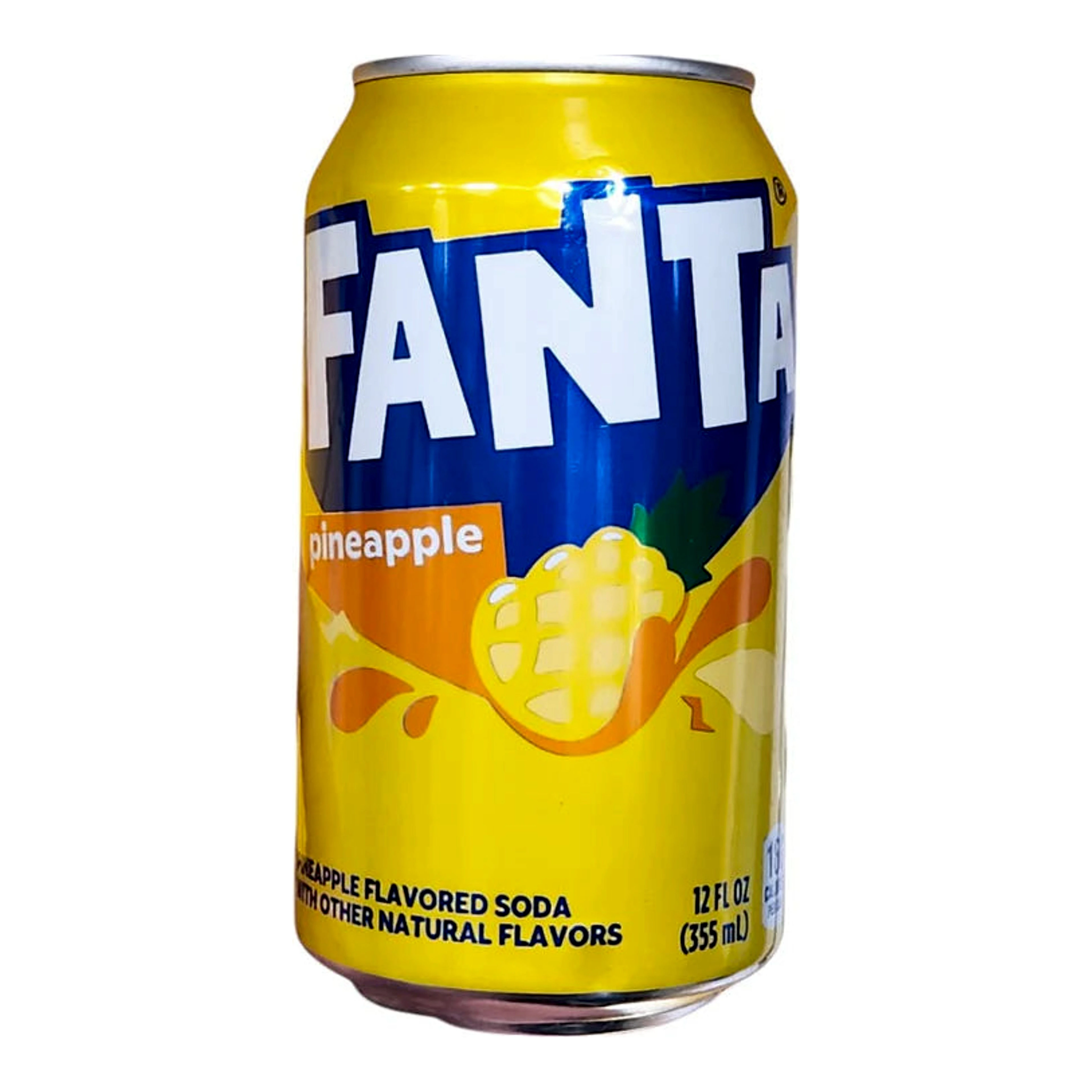 Fanta 355 ml Pineapple Can import termékfotó Candyland Tata
