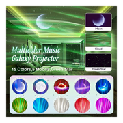 Galaxis projektor auróra hangulatfény import termékfotó Candyland Tata