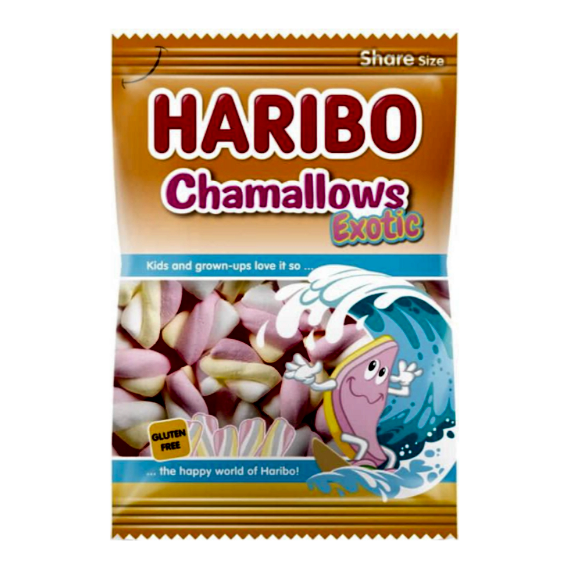 Haribo Chamallows Exotic import termékfotó Candyland Tata