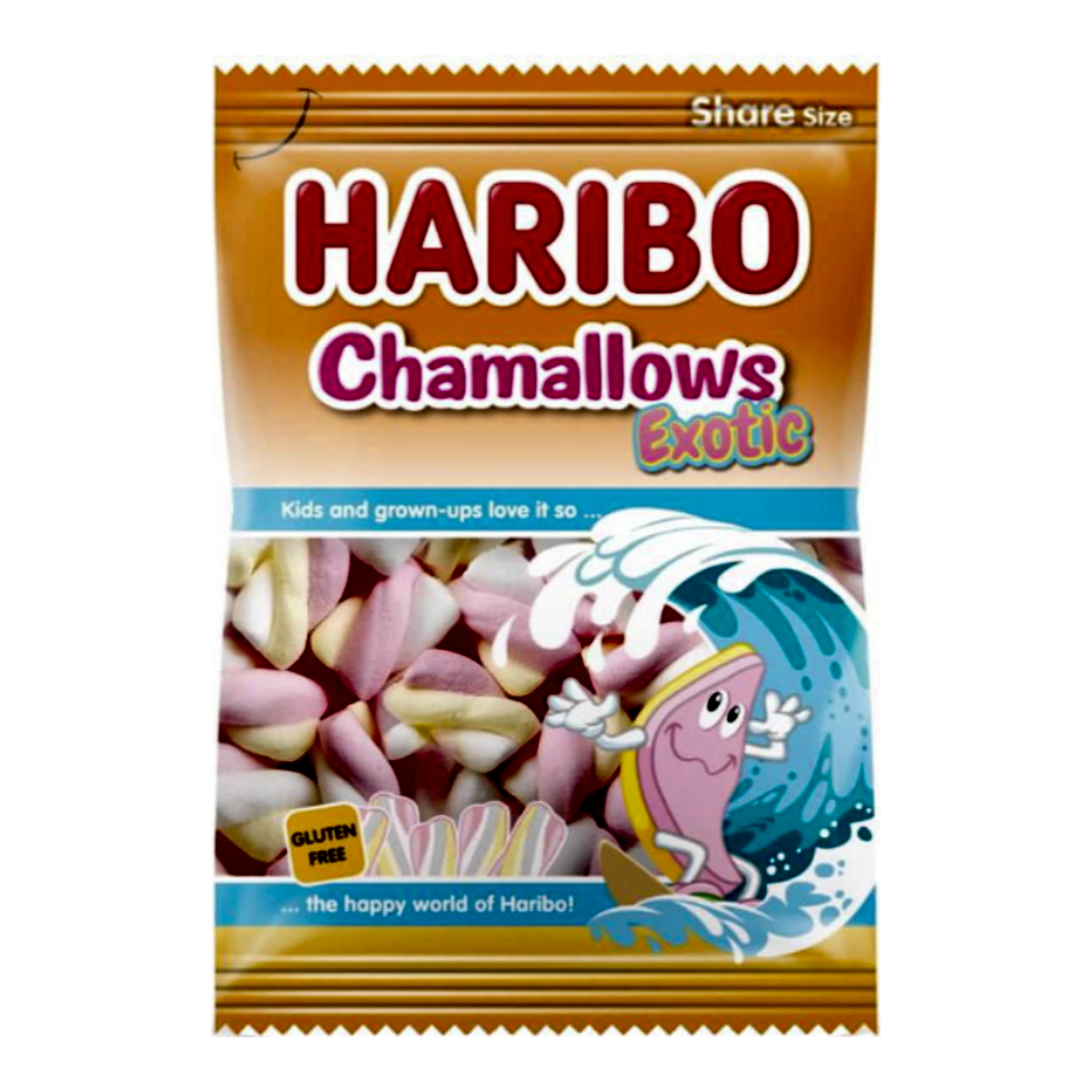 Haribo Chamallows Exotic import termékfotó Candyland Tata