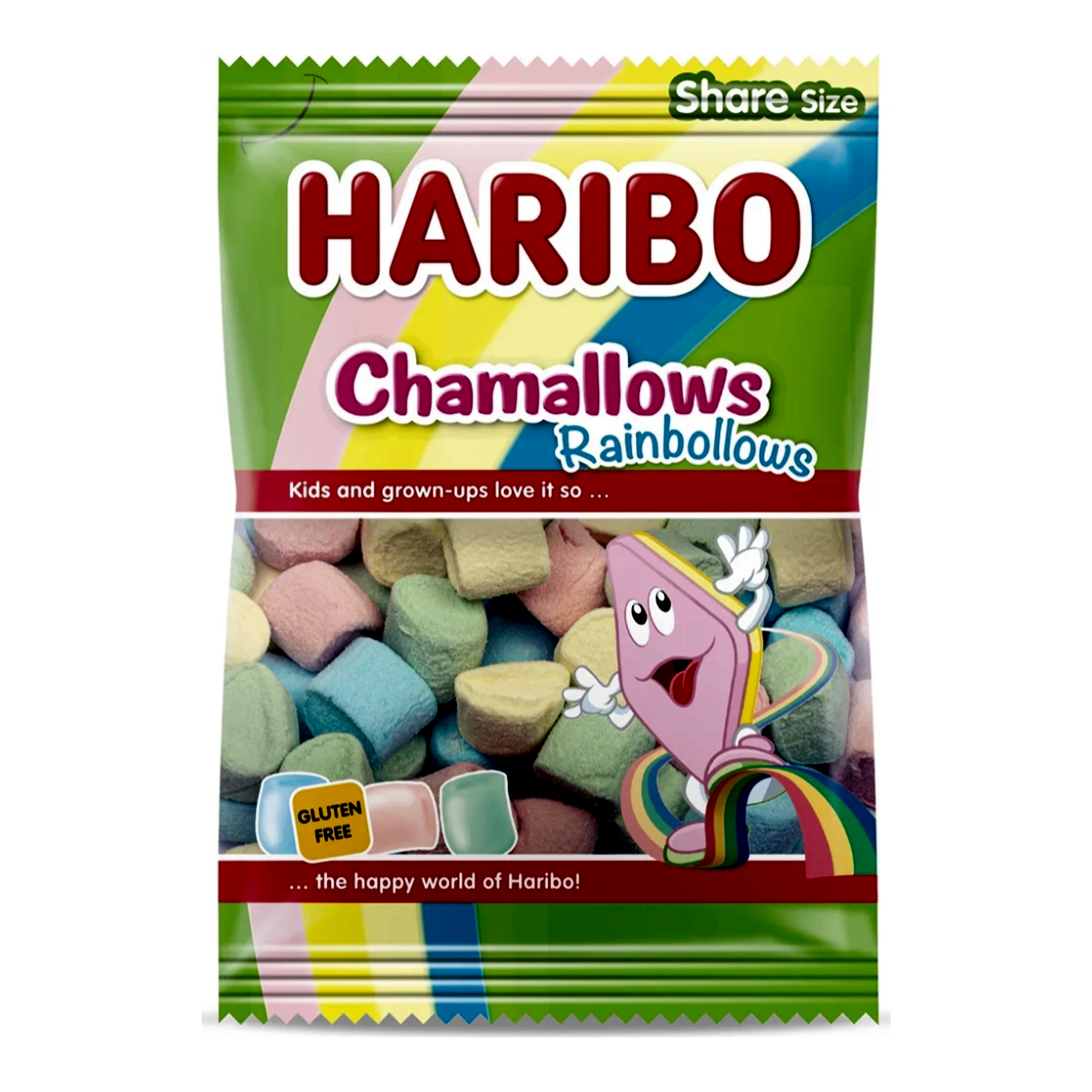 Haribo Charmallows Rainbollows import termékfotó Candyland Tata