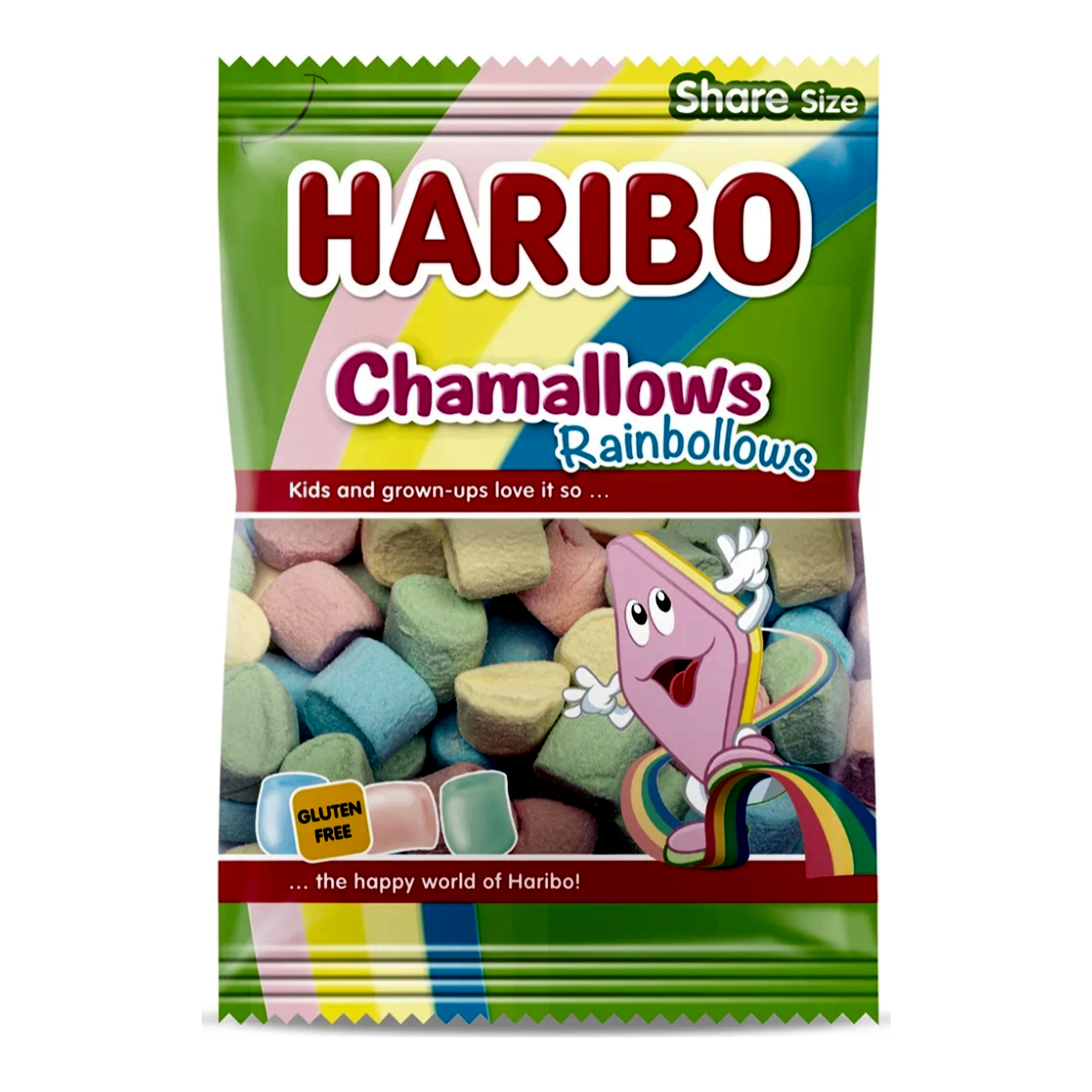 Haribo Charmallows Rainbollows import termékfotó Candyland Tata