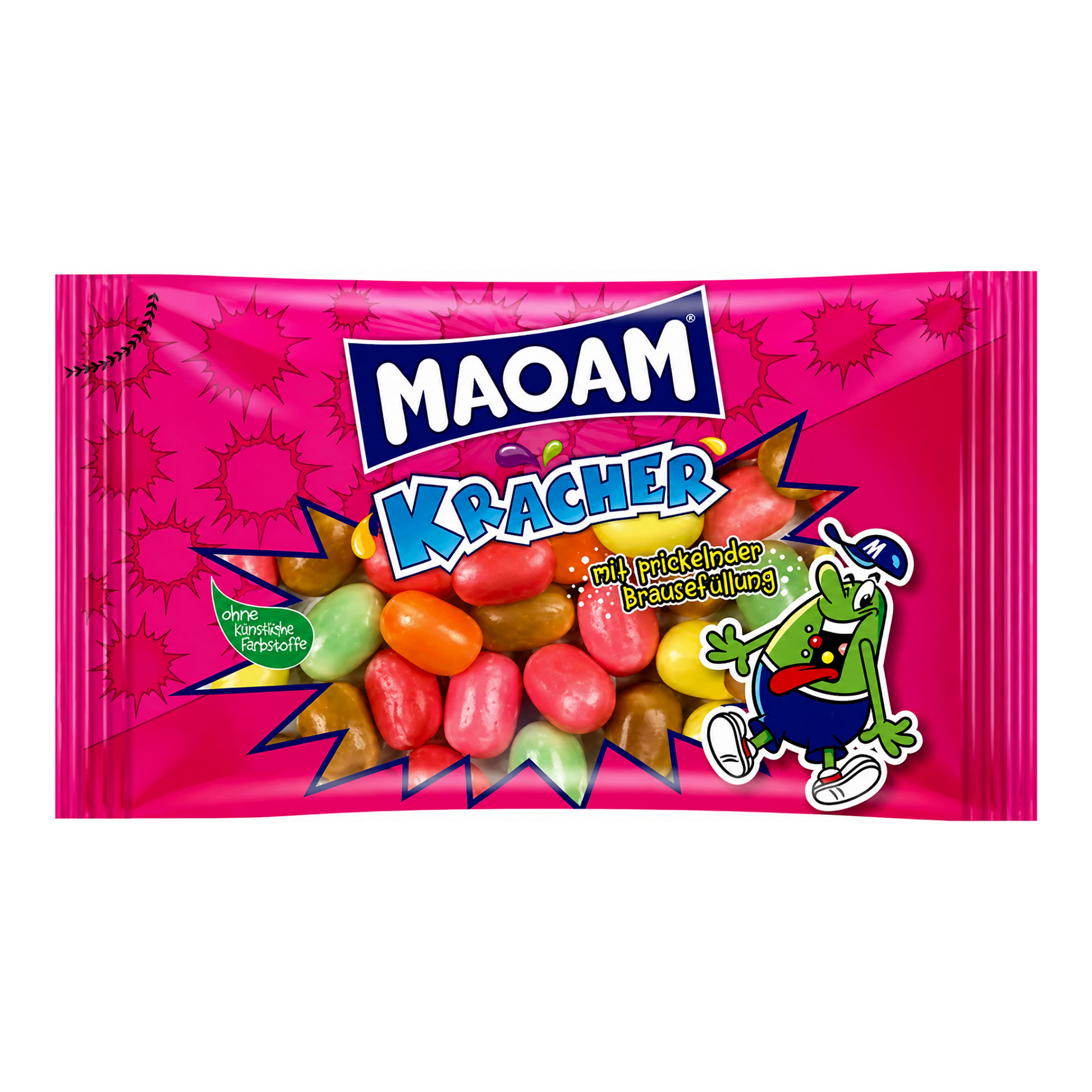 Haribo Maoam Kracher - Savanykás pezsgő töltött rágós cukorka mix import termékfotó Candyland Tata