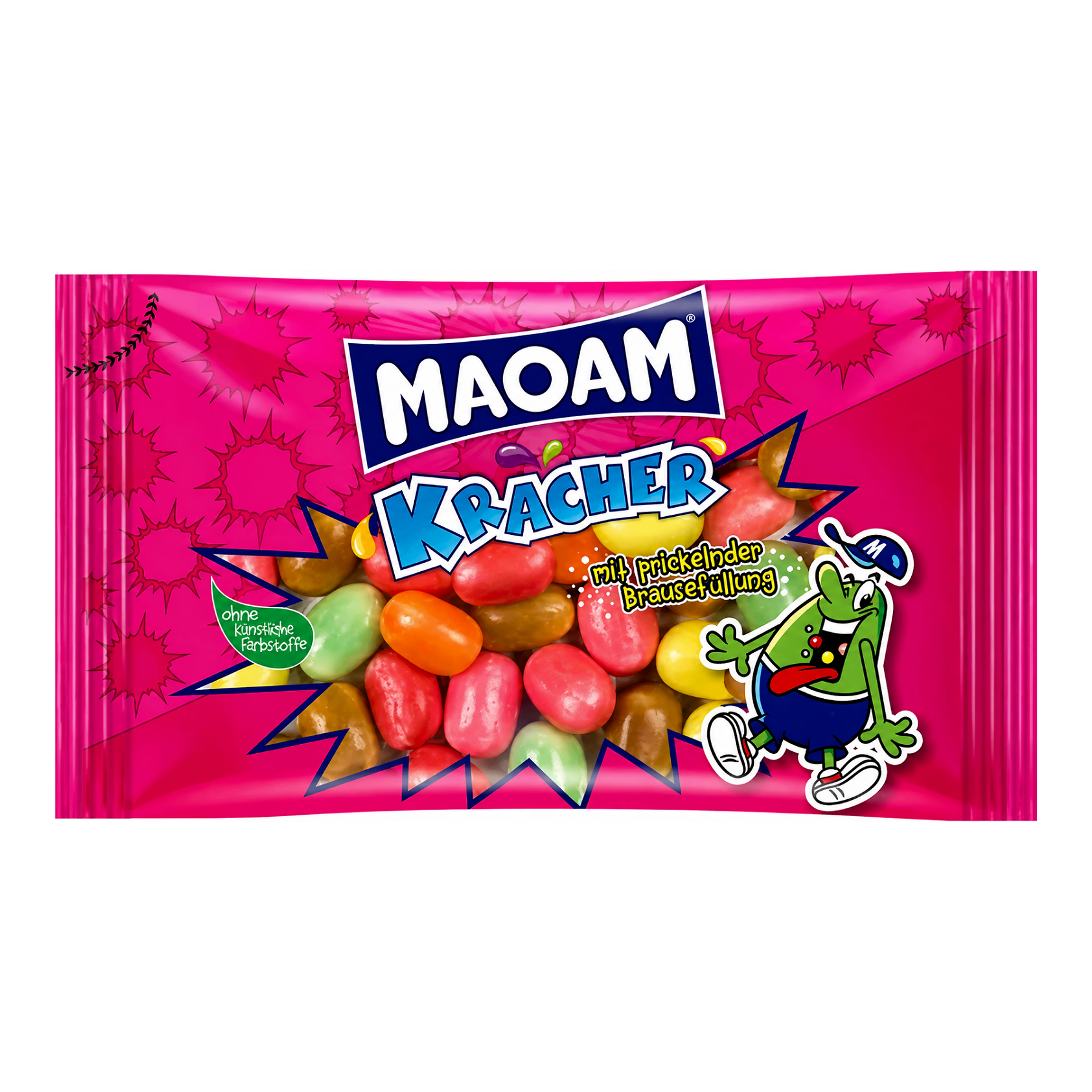 Haribo Maoam Kracher - Savanykás pezsgő töltött rágós cukorka mix import termékfotó Candyland Tata