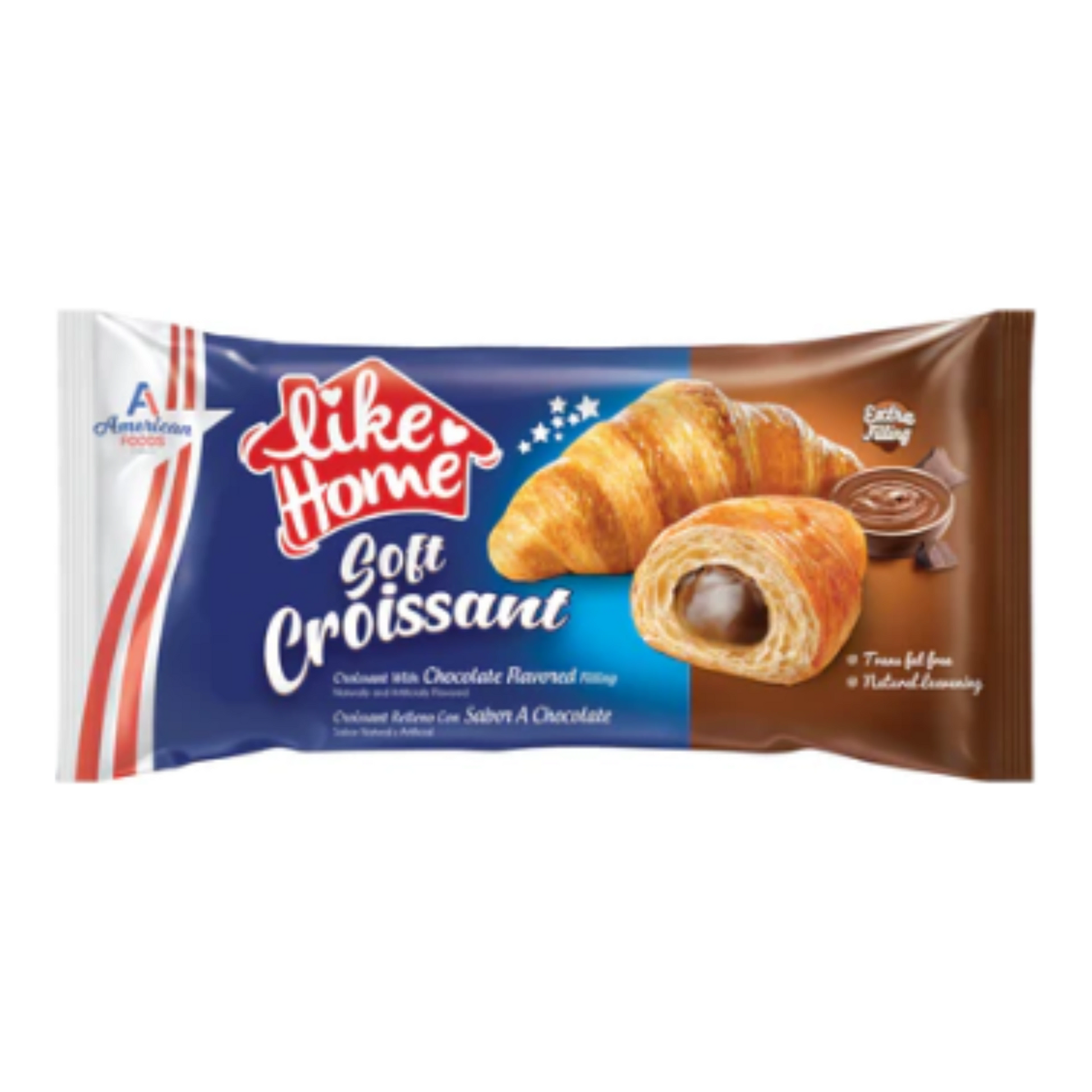 Like Home Soft Croissant Chocolate 55 g import termékfotó Candyland Tata