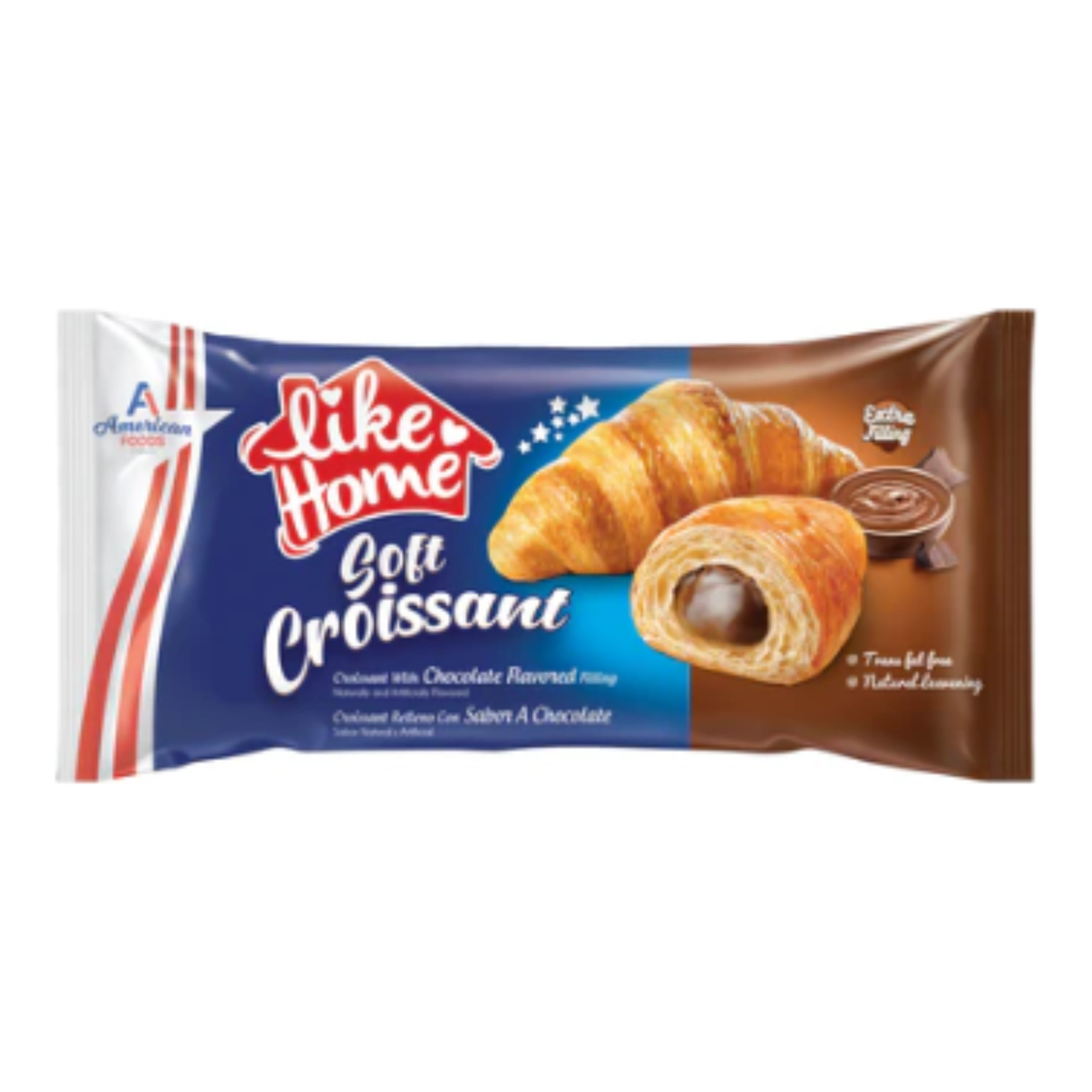 Like Home Soft Croissant Chocolate 55 g import termékfotó Candyland Tata