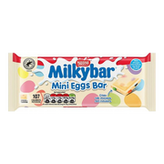 Milkybar Mini Eggs Bar 100 g - krémes fehércsoki roppanós élménnyel import termékfotó Candyland Tata