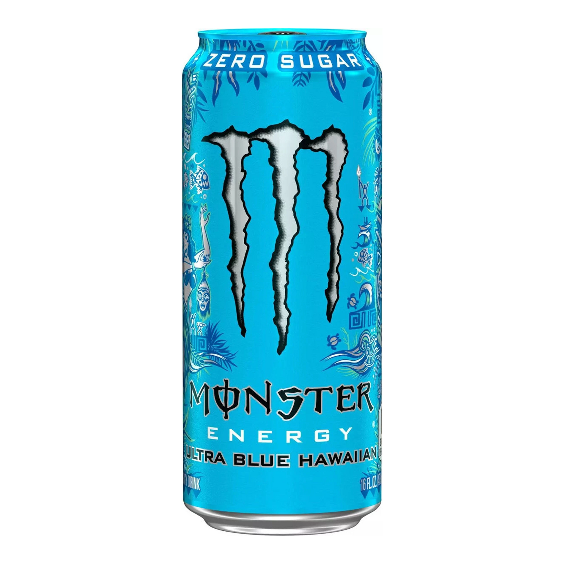 Monster 473 ml Ultra Blue Hawaiian import termékfotó Candyland Tata