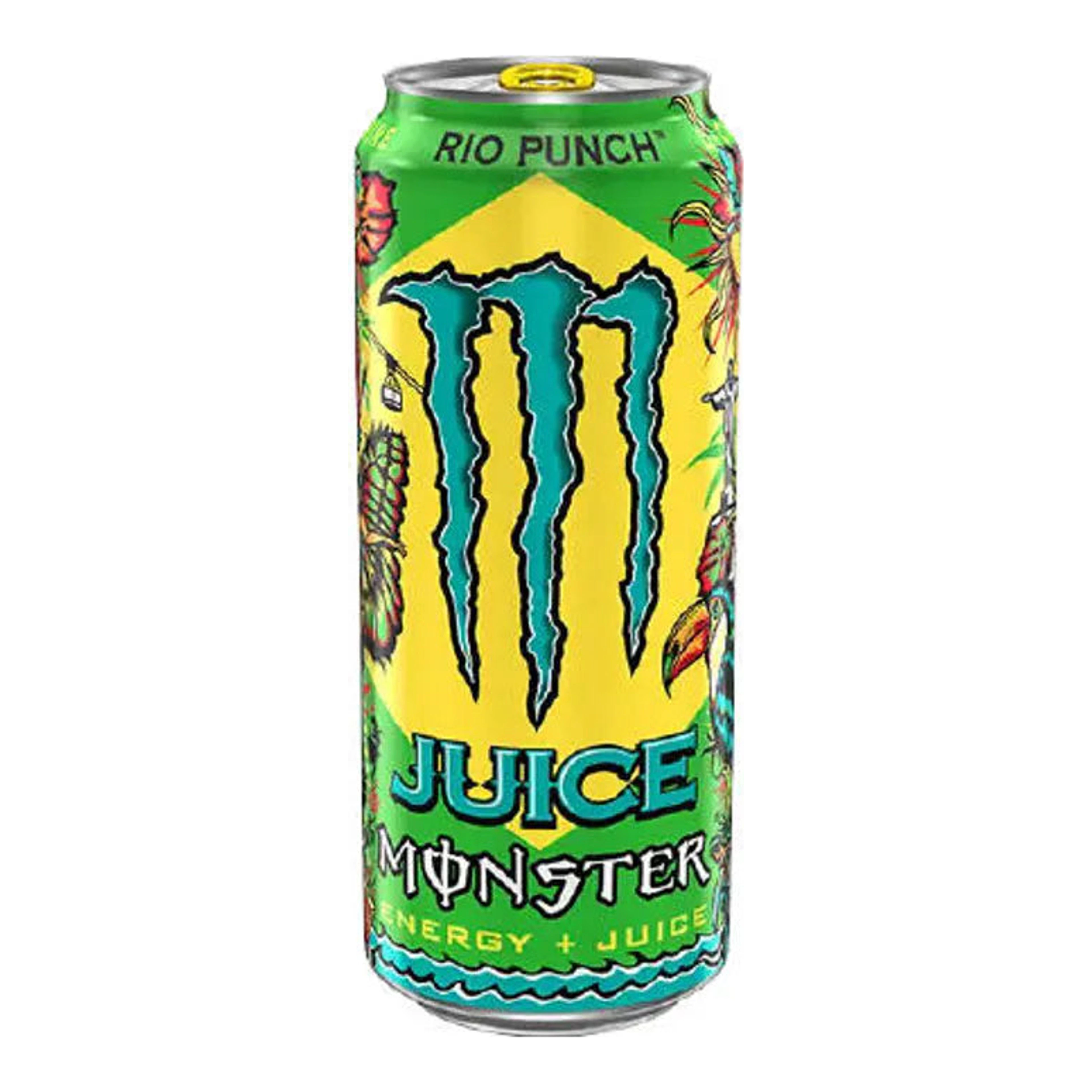 Monster 500 ml Juice Rio Punch import termékfotó Candyland Tata