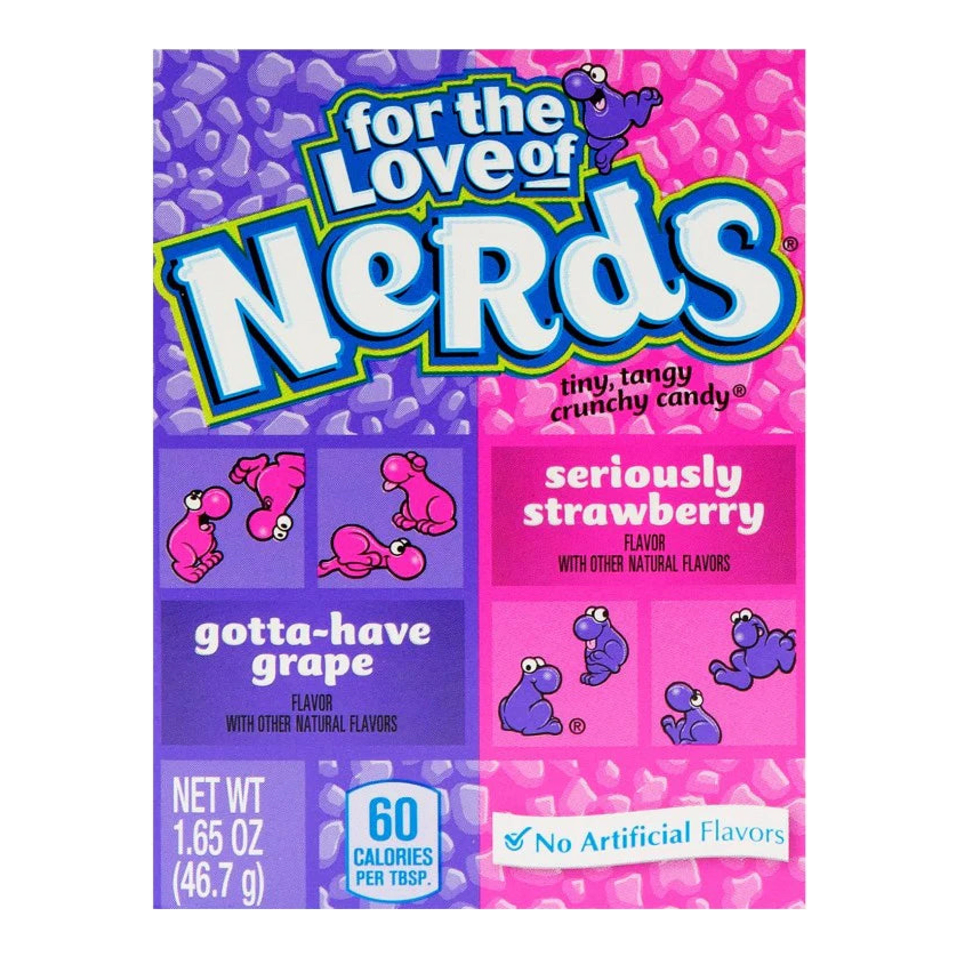 Nerds - Grape & Strawberry 46.7 g import termékfotó Candyland Tata