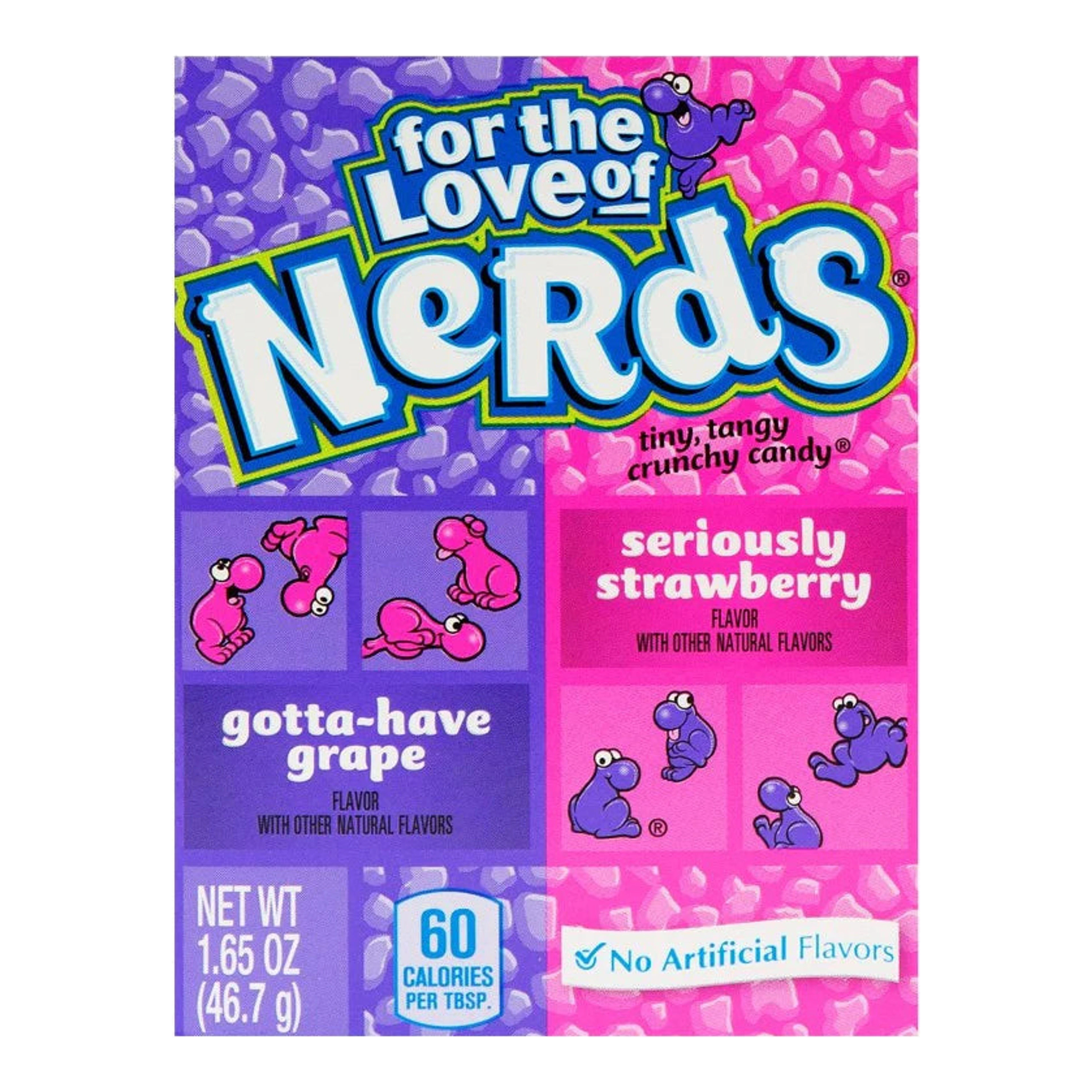 Nerds - Grape & Strawberry 46.7 g import termékfotó Candyland Tata