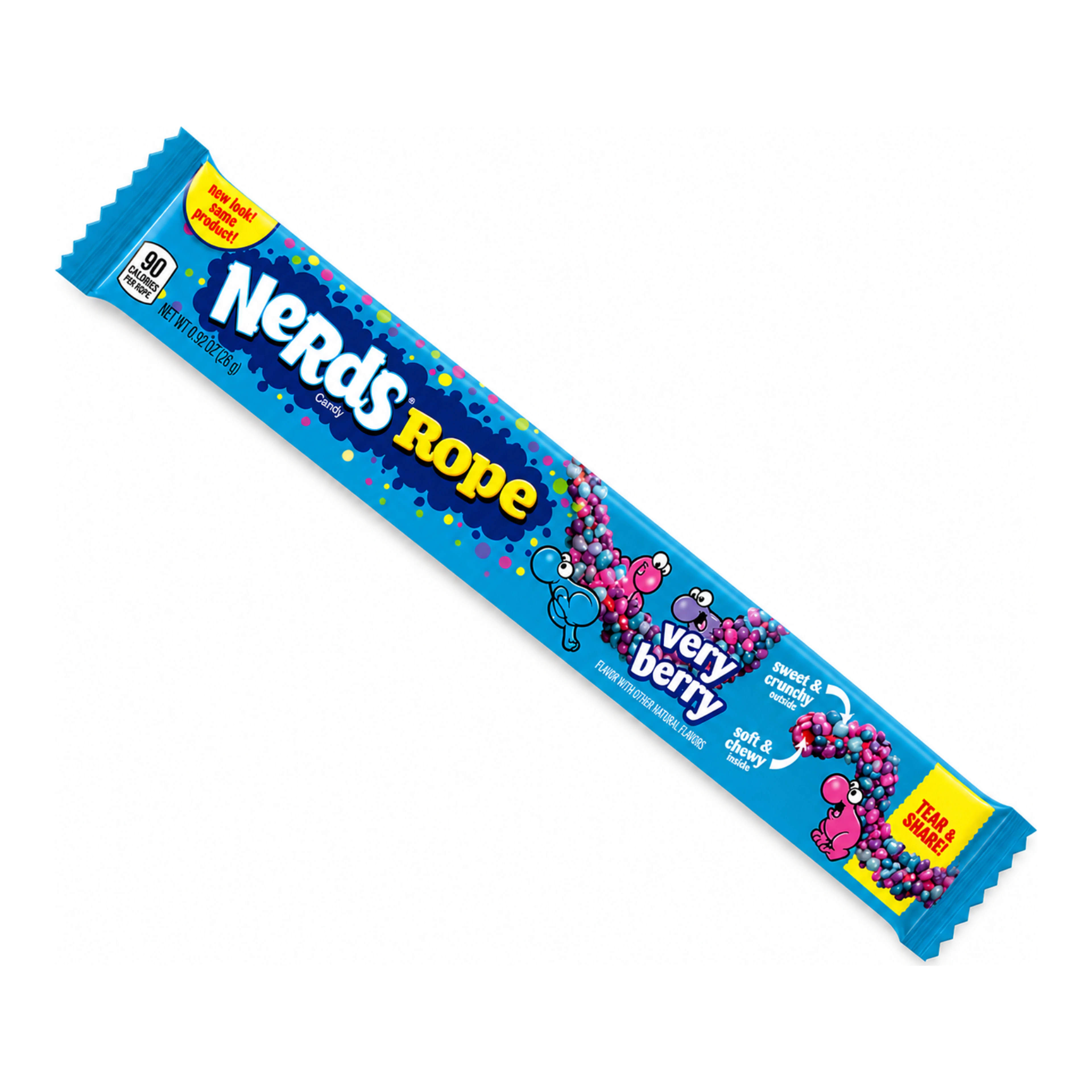 Nerds Rope Very Berry 26 g - bogyós ízrobbanás import termékfotó Candyland Tata