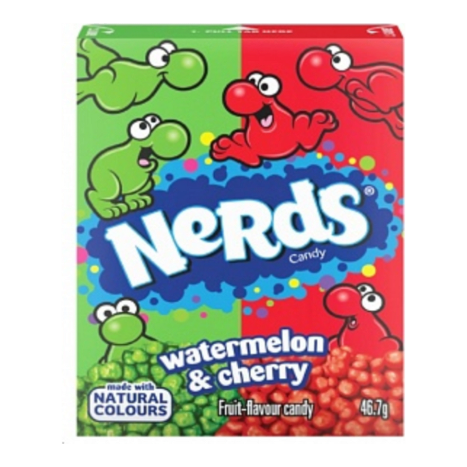 Nerds Watermelon & Cherry 46.7 g import termékfotó Candyland Tata