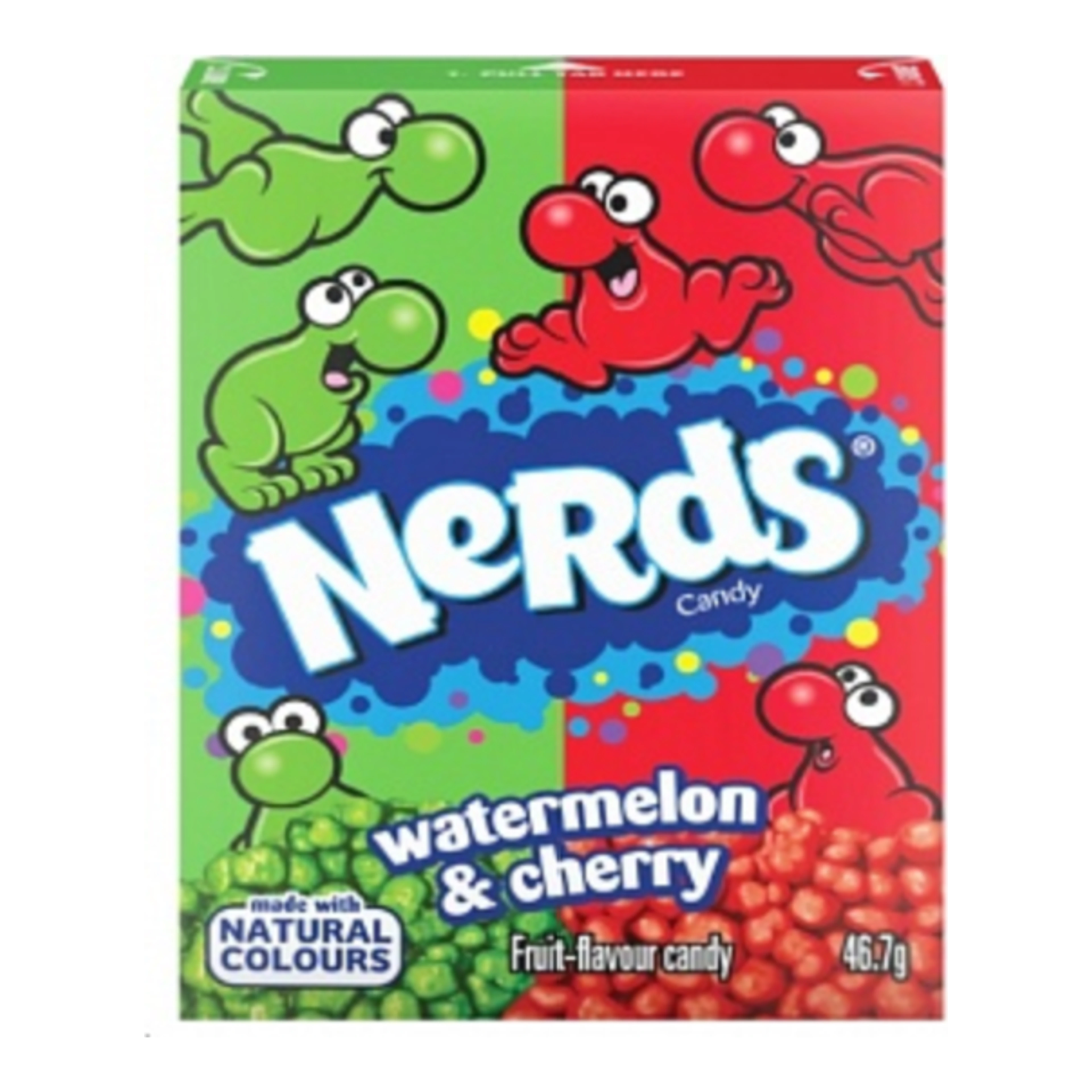 Nerds Watermelon & Cherry 46.7 g import termékfotó Candyland Tata