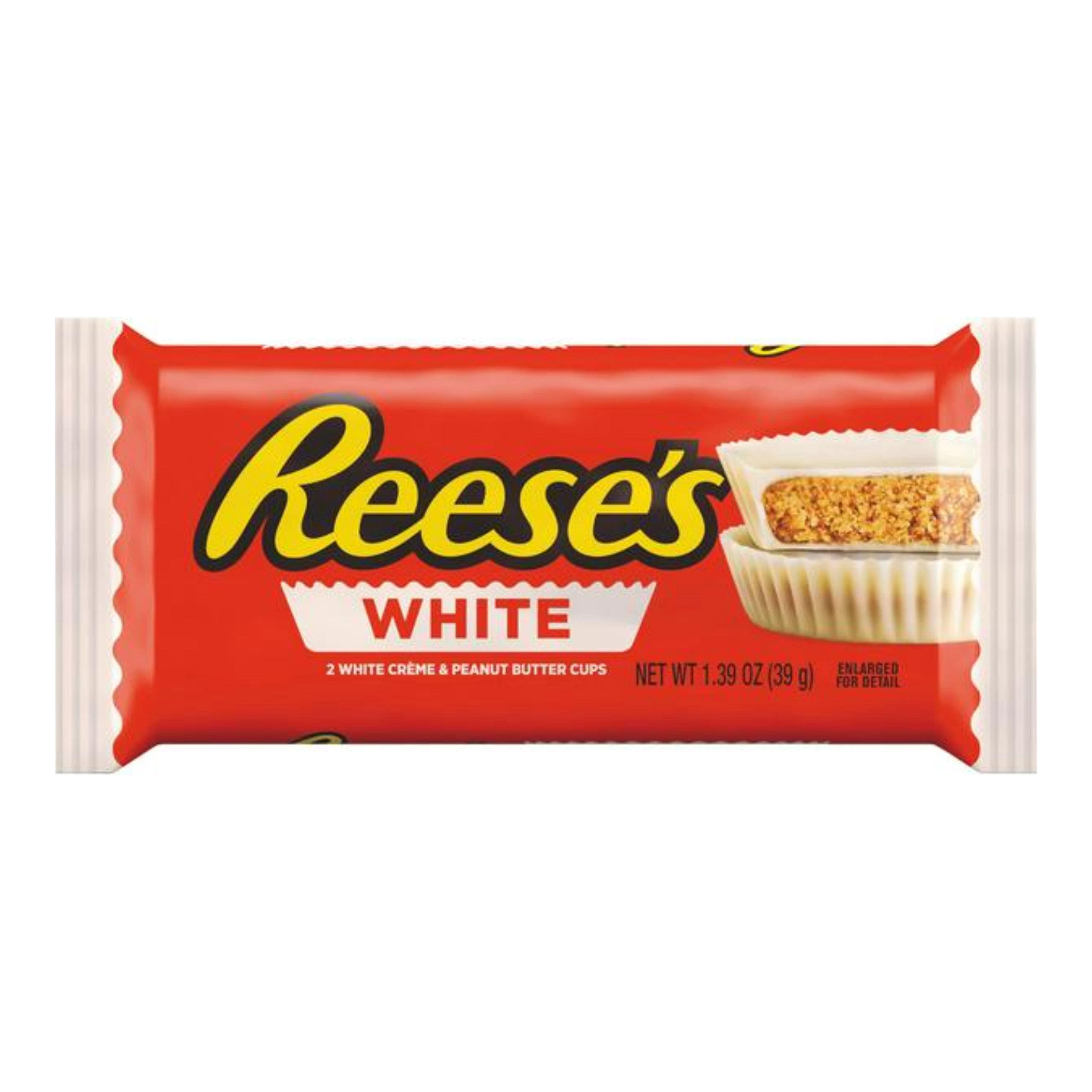 Reese's White Peanut Butter Cups 39.5 g import termékfotó Candyland Tata