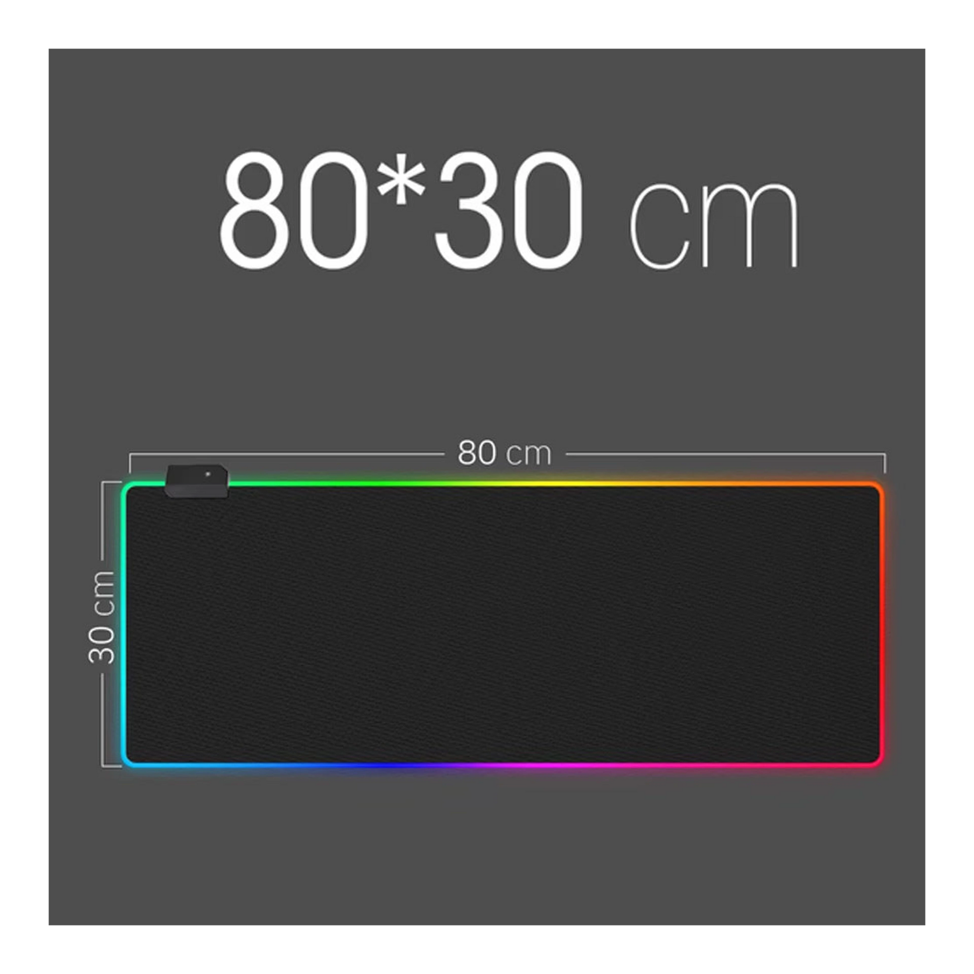 RGB gamer egérpad LED világítással import termékfotó Candyland Tata - 9. kép