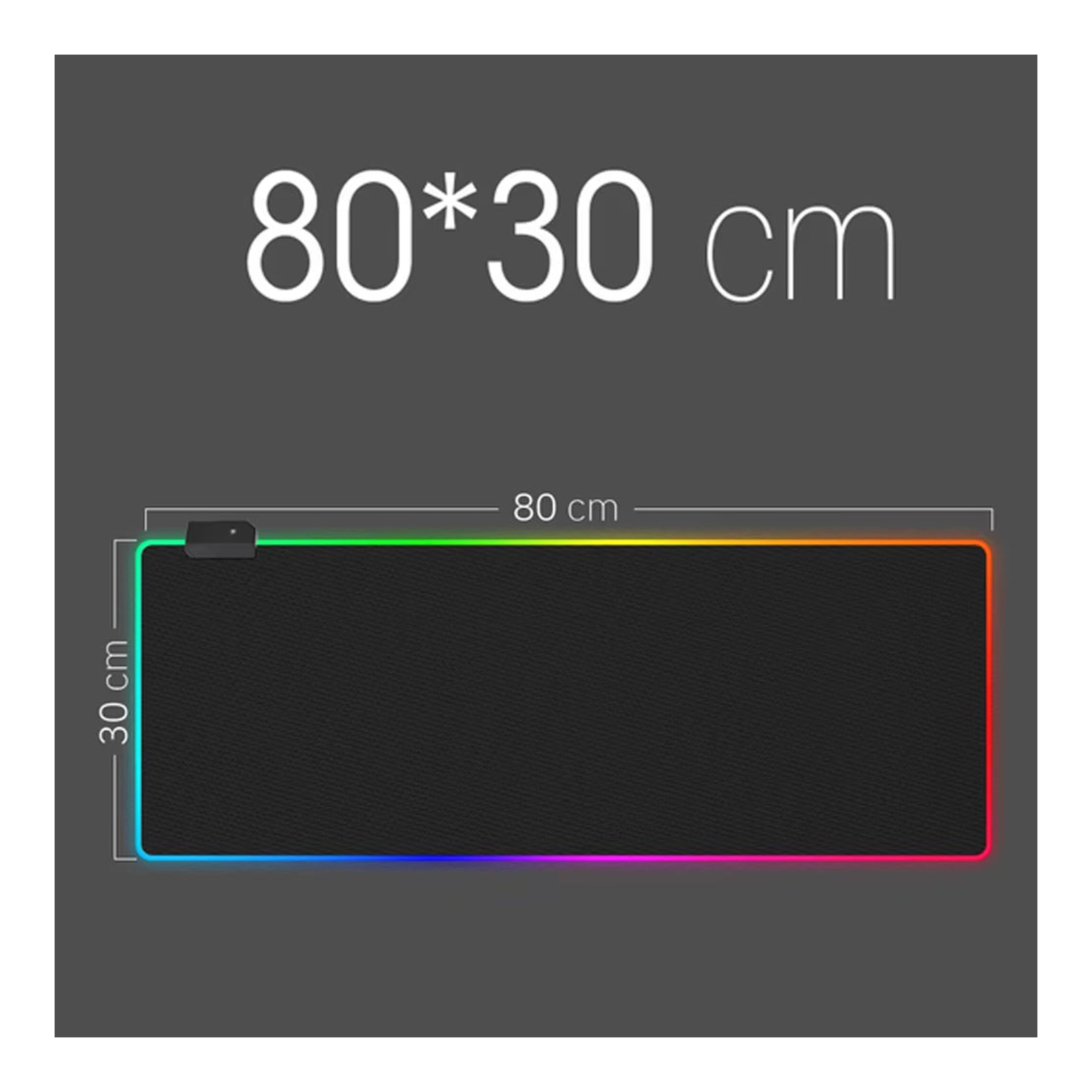 RGB gamer egérpad LED világítással import termékfotó Candyland Tata - 9. kép
