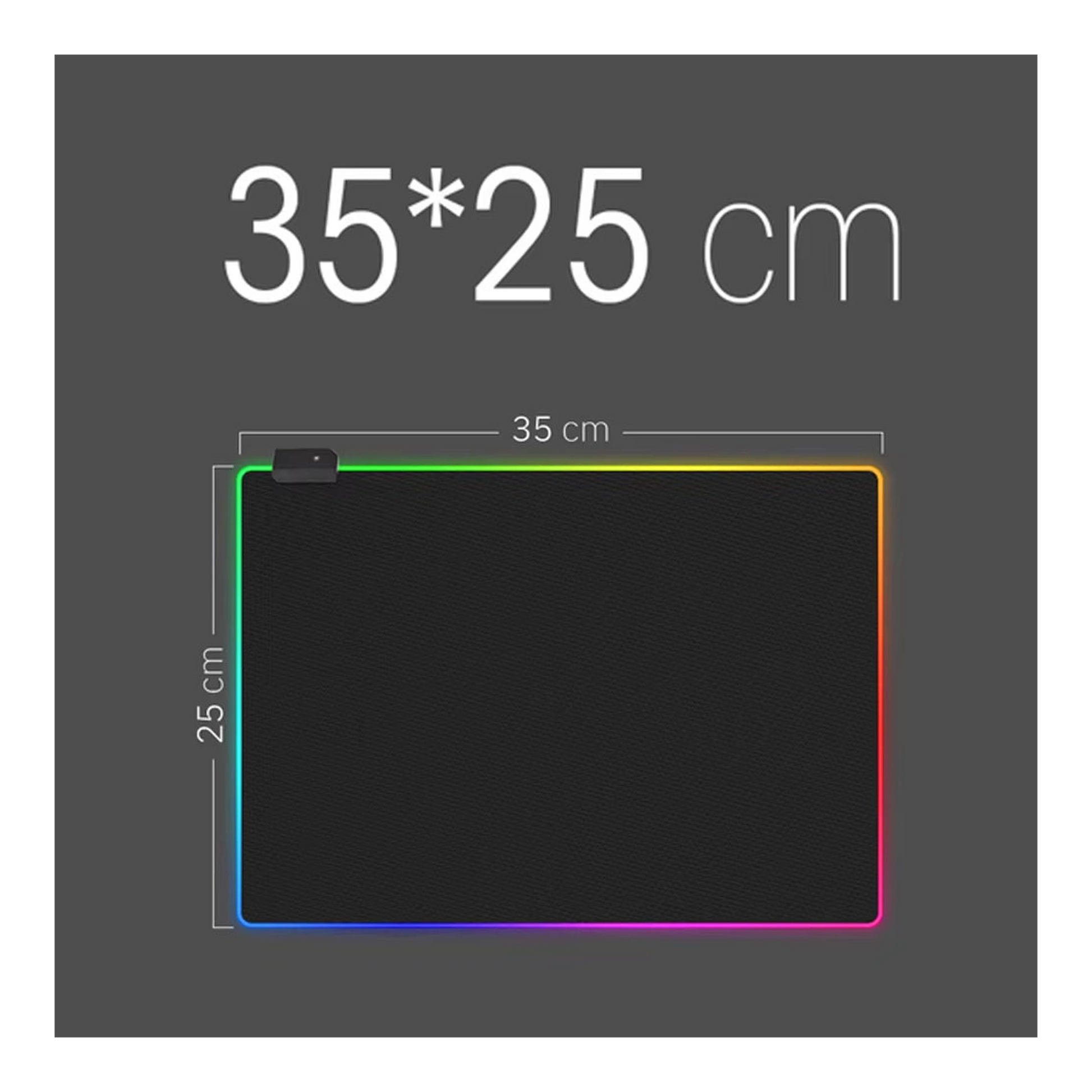 RGB gamer egérpad LED világítással import termékfotó Candyland Tata - 10. kép