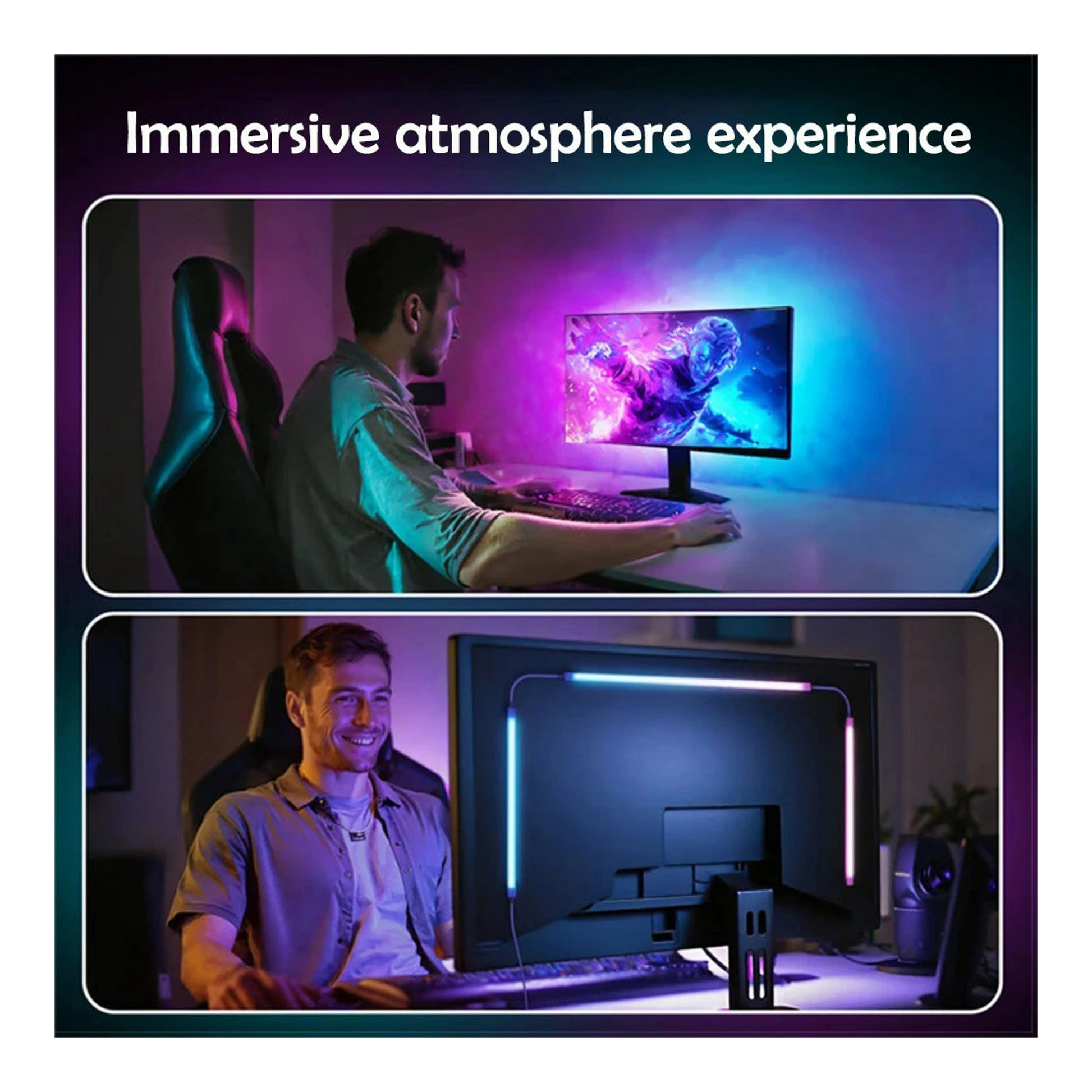 RGB gamer háttérfény szobába import termékfotó Candyland Tata - 6. kép