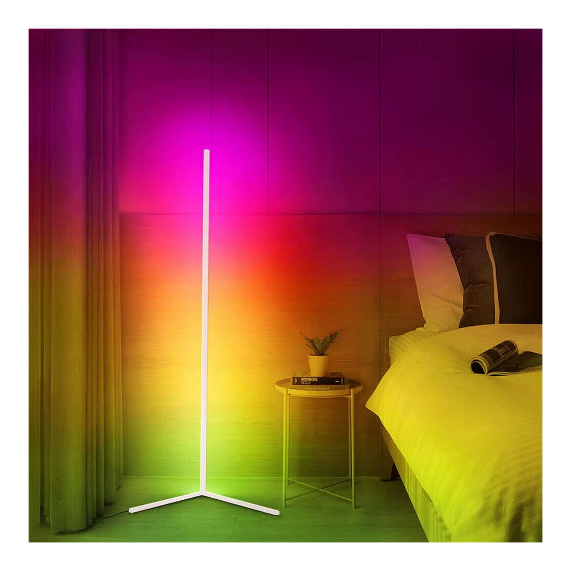 RGB sarok állólámpa gamer szobába import termékfotó Candyland Tata - 3. kép