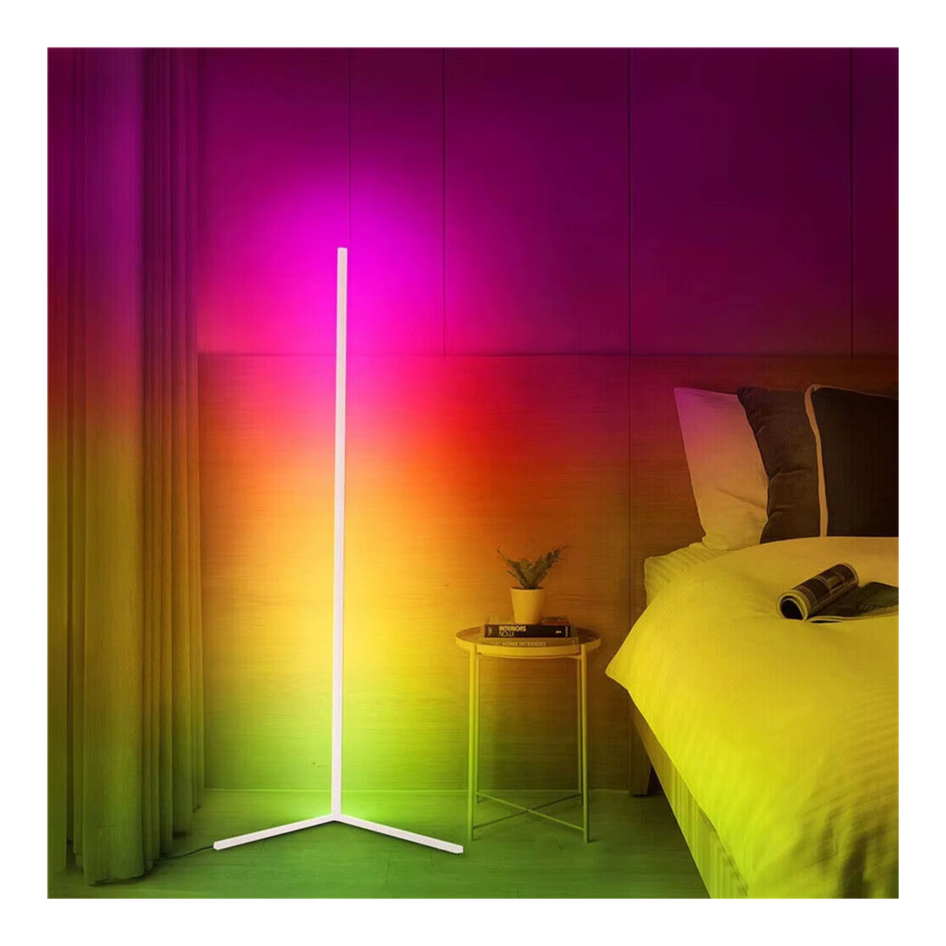 RGB sarok állólámpa gamer szobába import termékfotó Candyland Tata - 3. kép