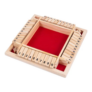 Shut the Box - fa dobókockás party játék import termékfotó Candyland Tata