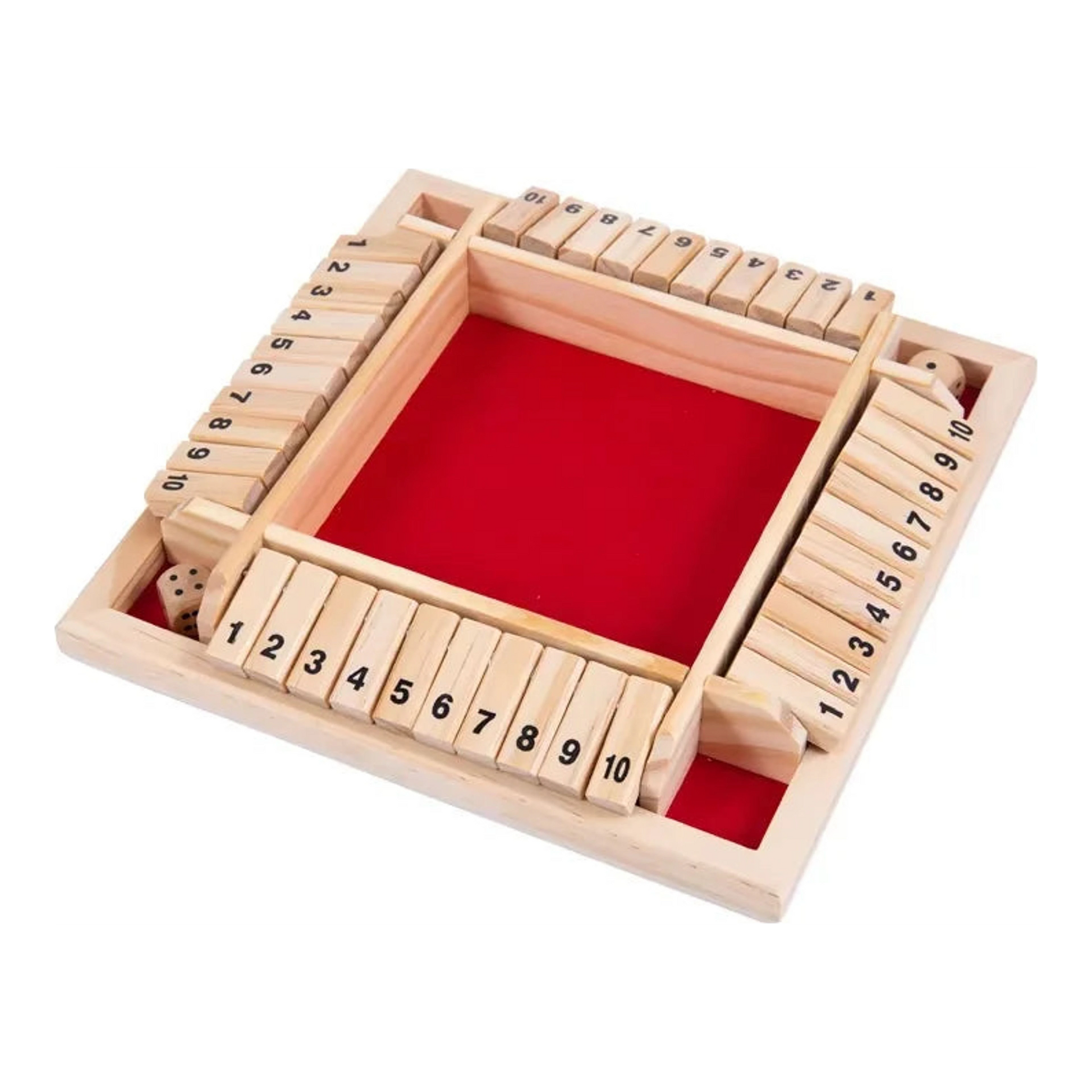 Shut the Box - fa dobókockás party játék import termékfotó Candyland Tata