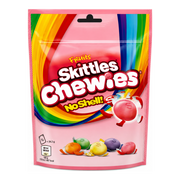 Skittles Chewies No Shell 137 g - Rágós Skittles cukorka héj nélkül import termékfotó Candyland Tata
