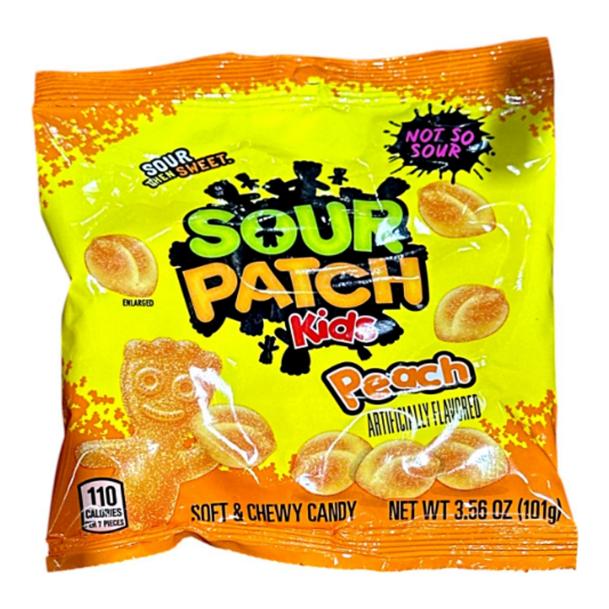 Sour Patch Peach 101 g import termékfotó Candyland Tata