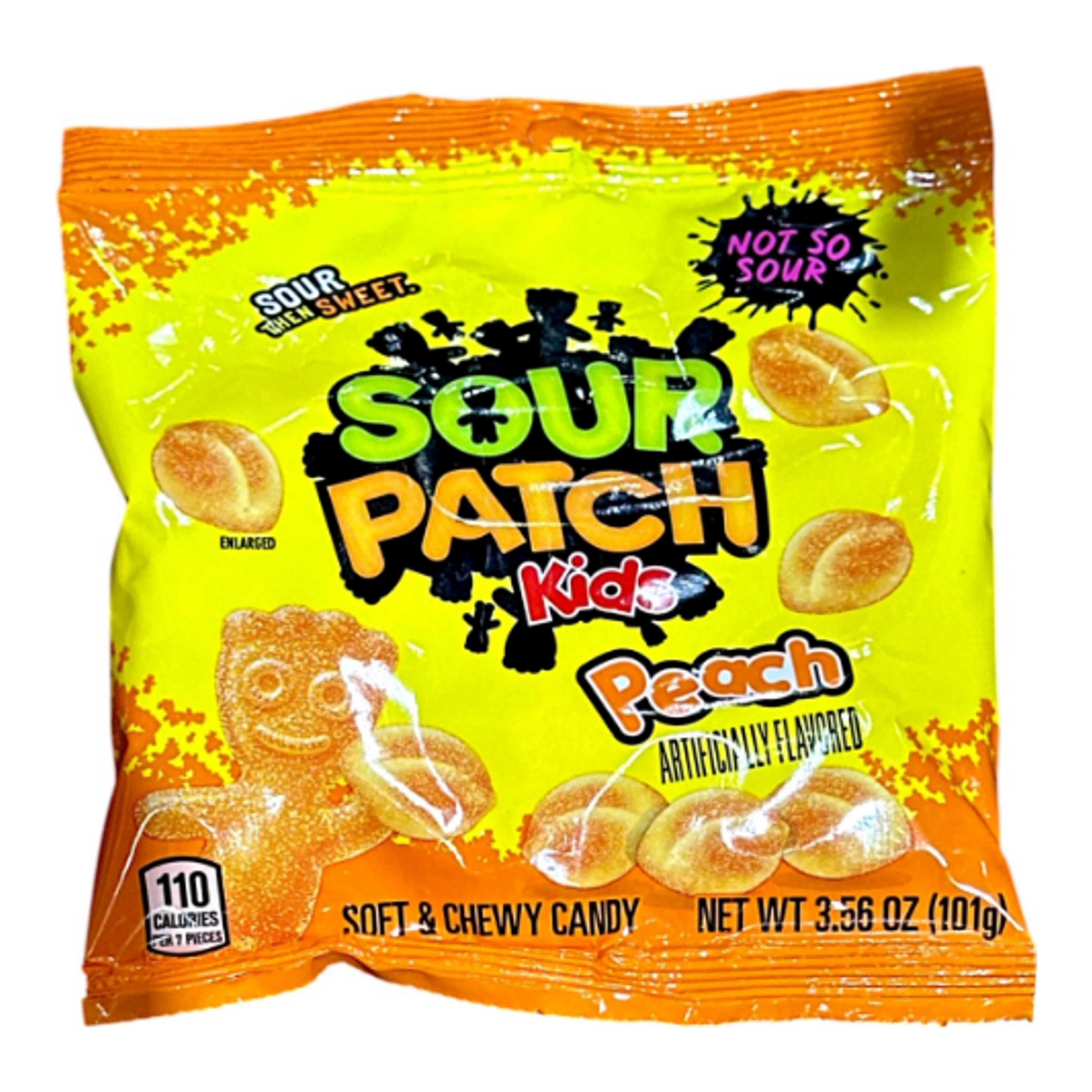 Sour Patch Peach 101 g import termékfotó Candyland Tata