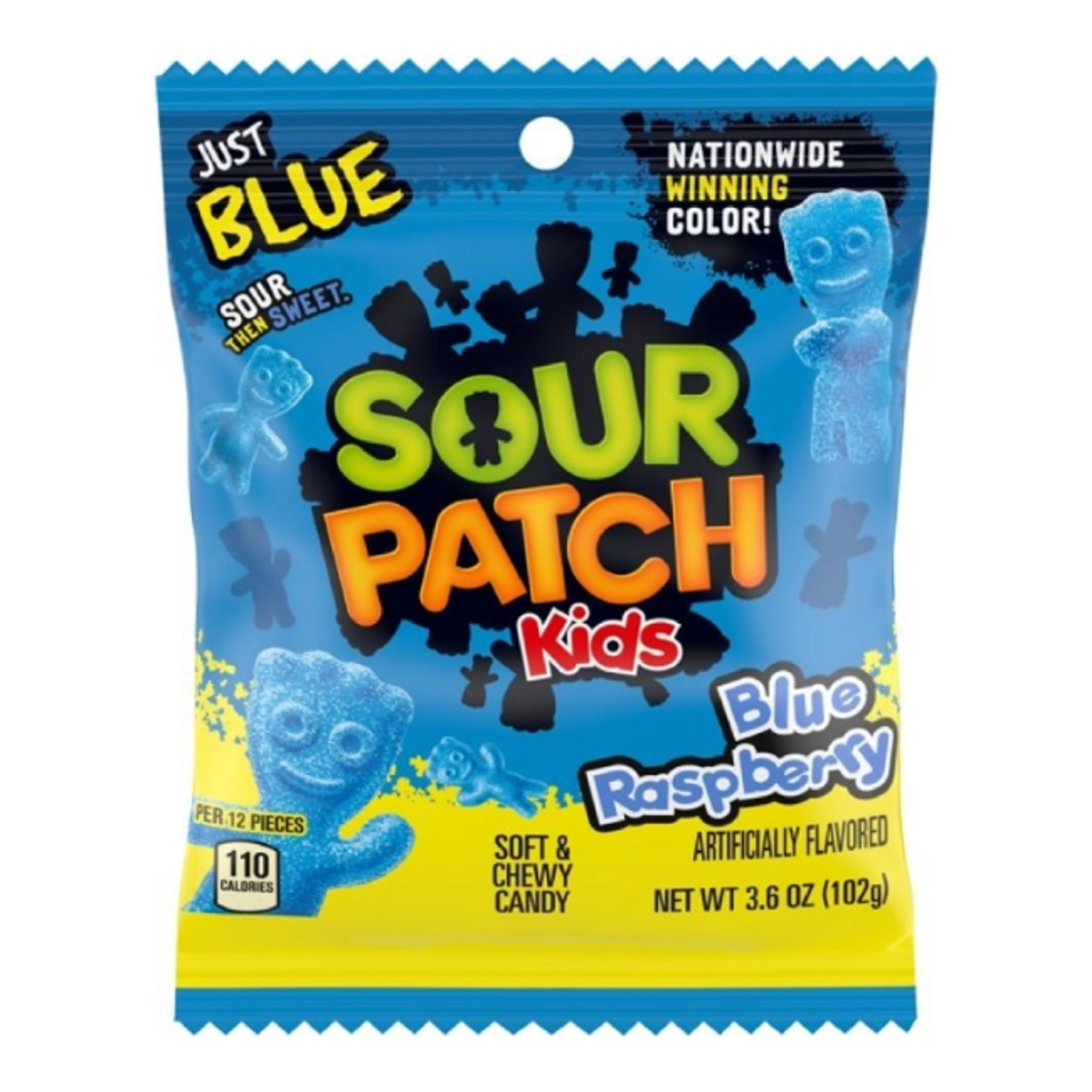 Sour Patch Kids Blue Raspberry 102 g import termékfotó Candyland Tata