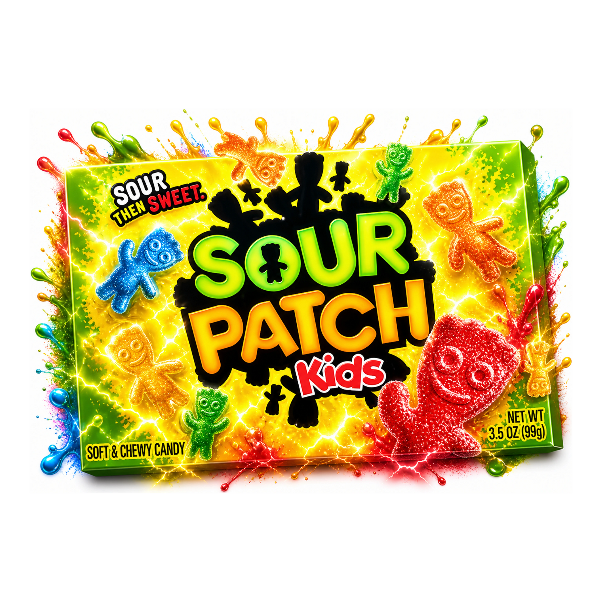 Sour Patch Kids 99 g import termékfotó Candyland Tata - 2. kép