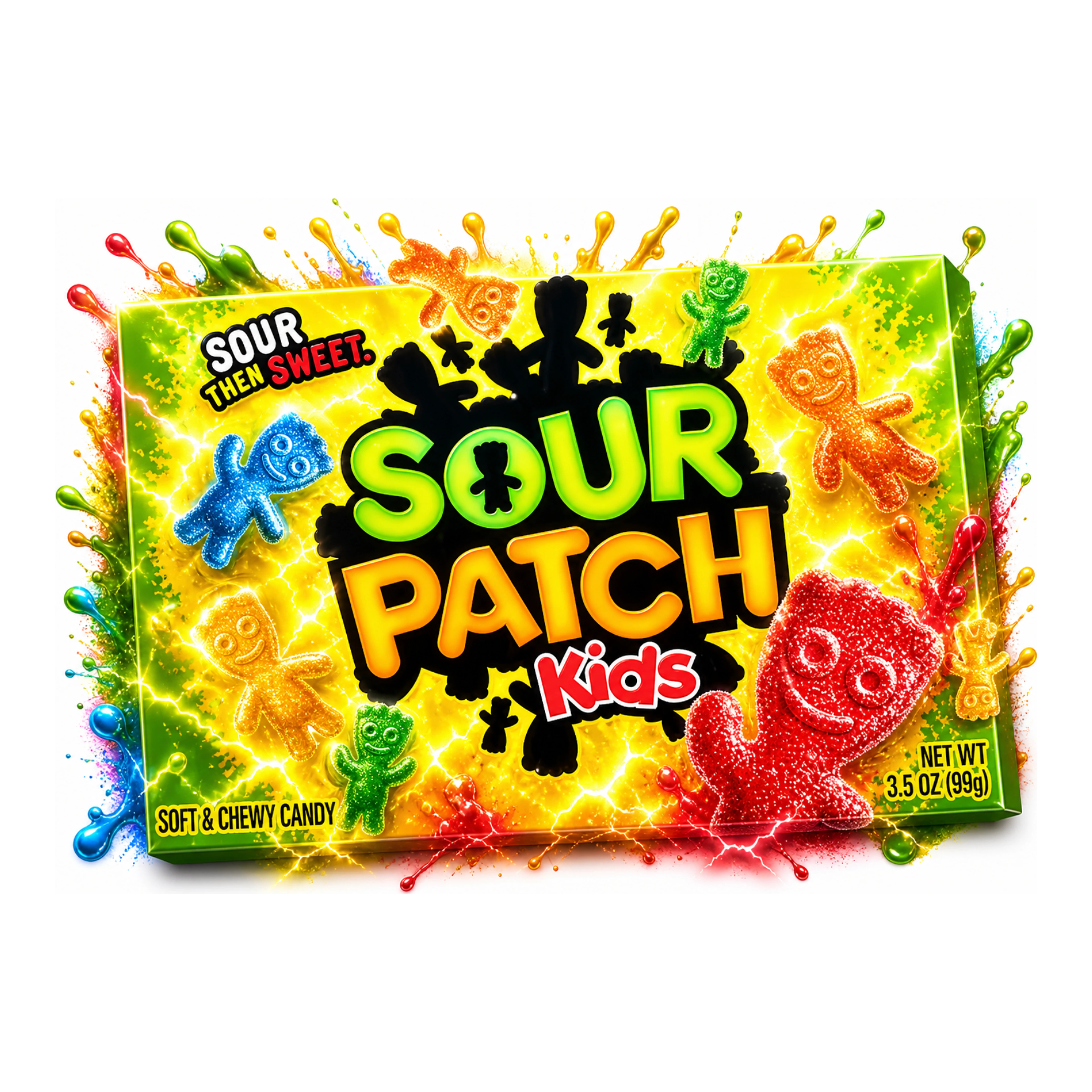 Sour Patch Kids 99 g import termékfotó Candyland Tata - 2. kép