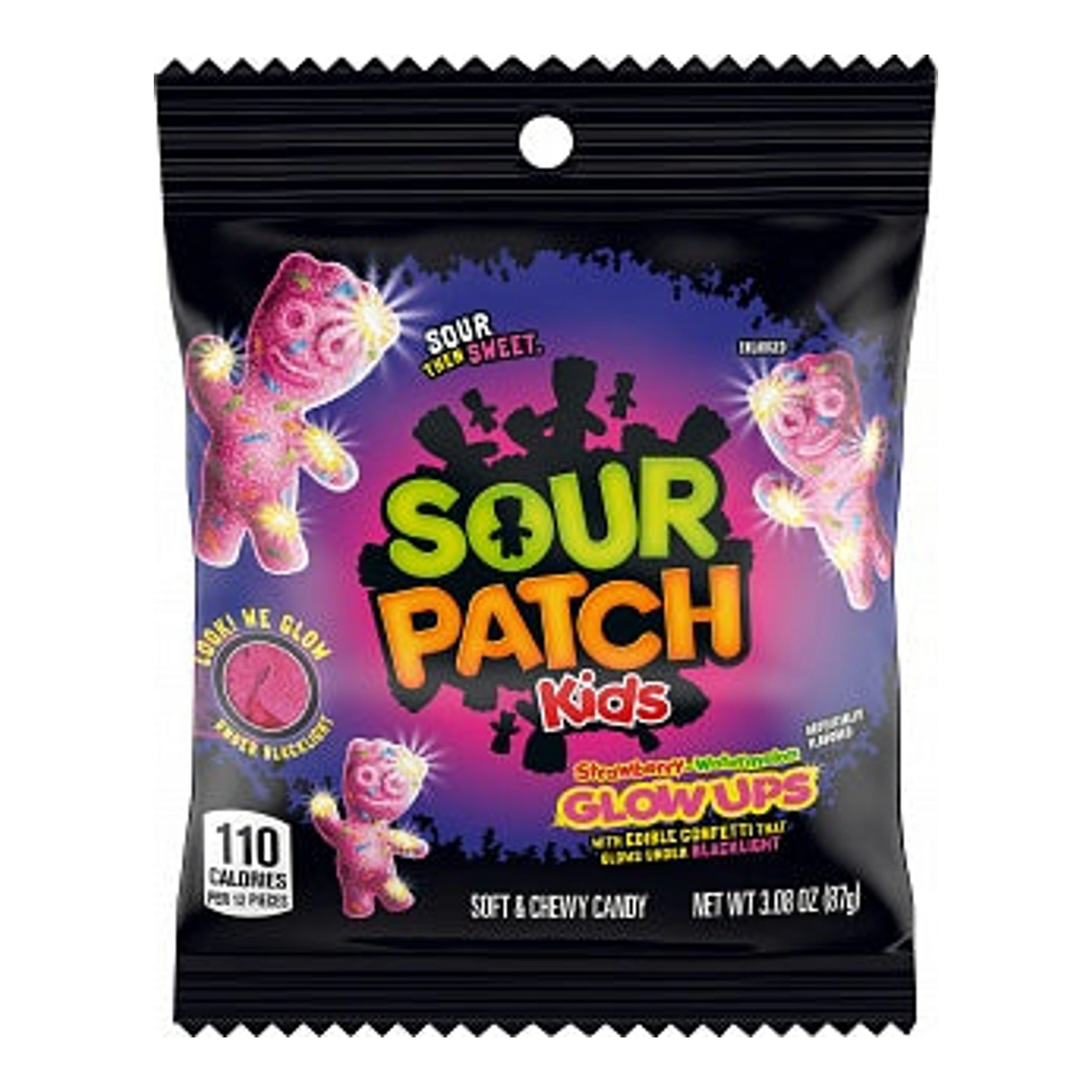 Sour Patch Kids Glow Ups 87 g import termékfotó Candyland Tata
