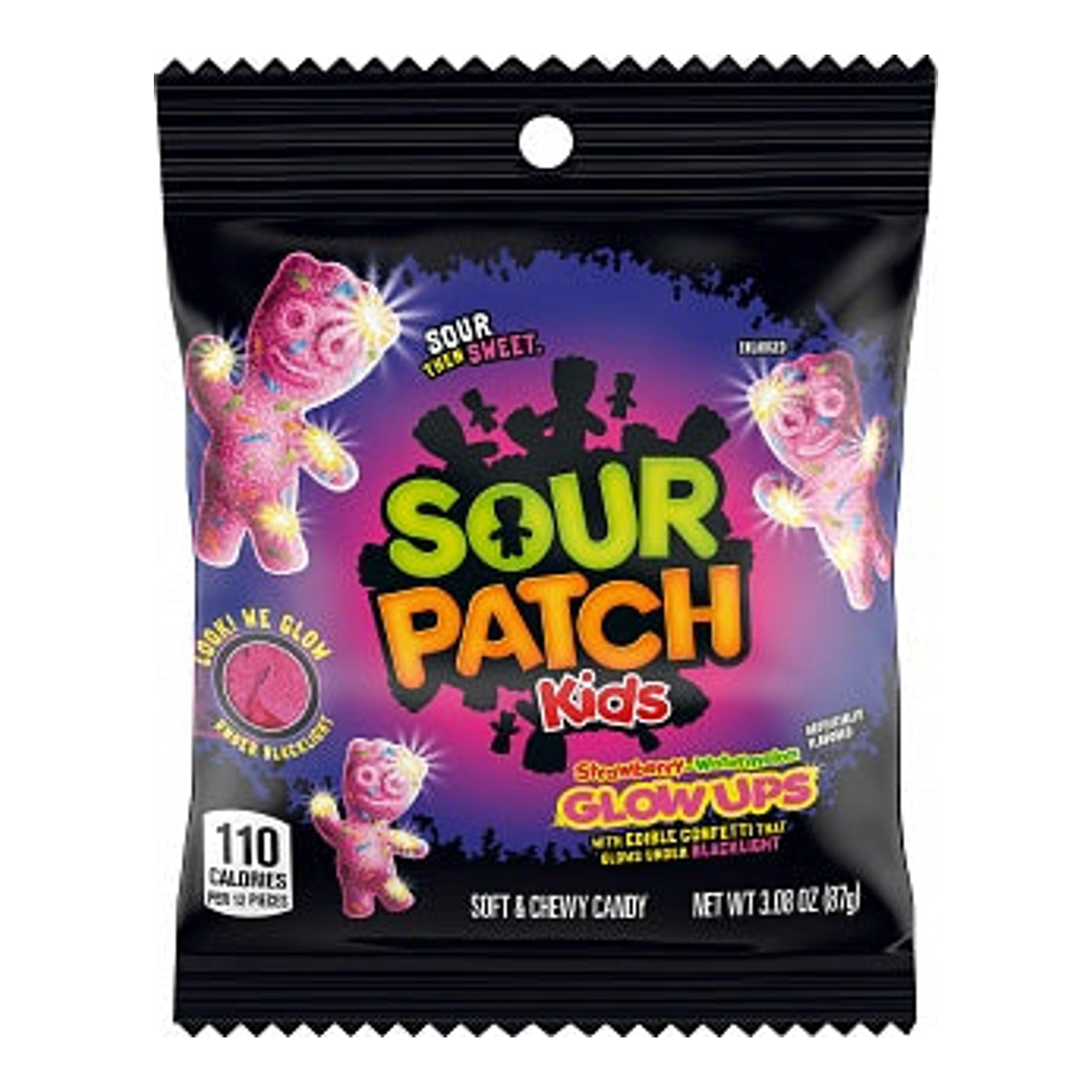 Sour Patch Kids Glow Ups 87 g import termékfotó Candyland Tata